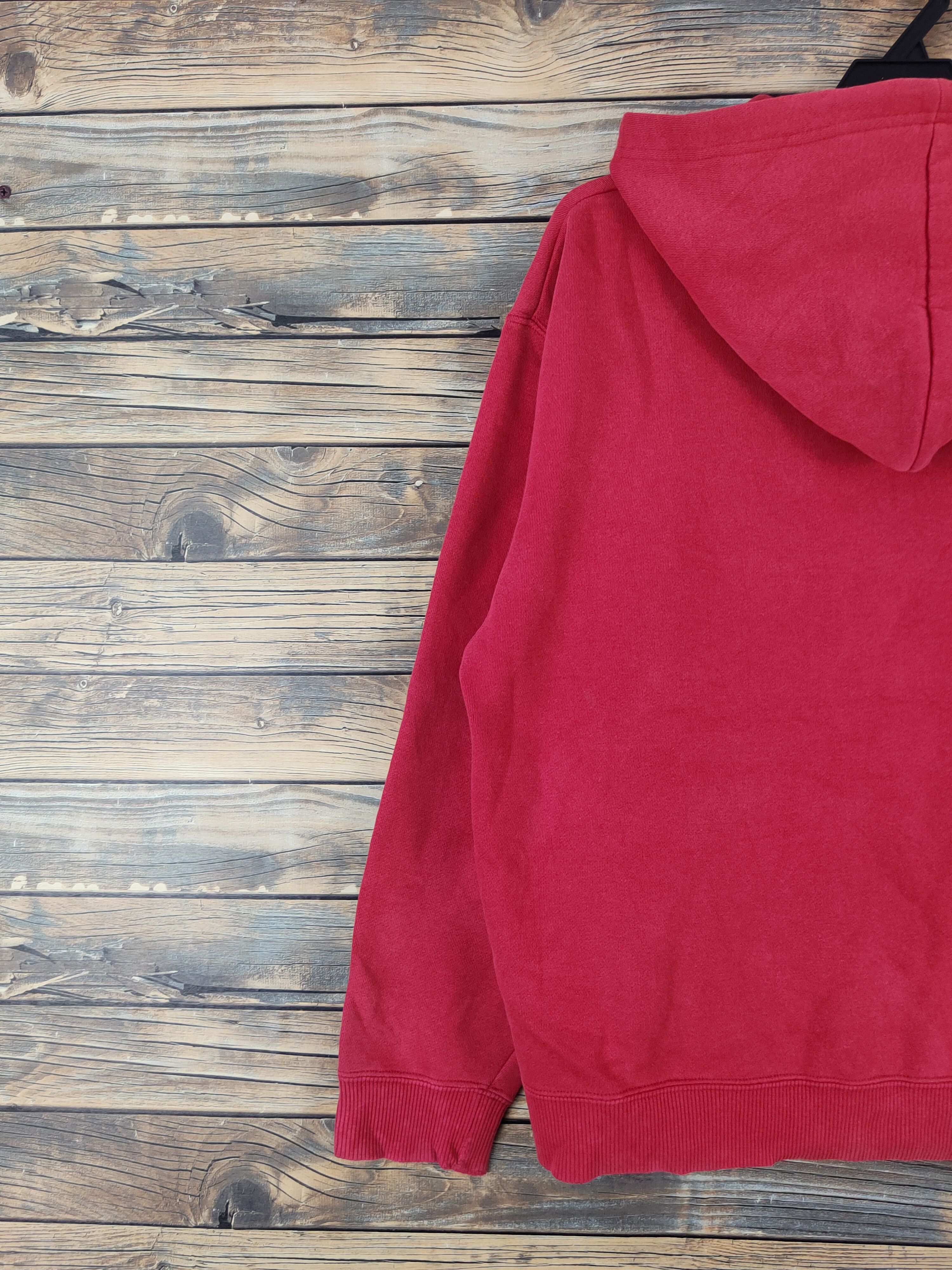 Hang Ten × Japanese Brand × Vintage Hang Ten japan vintage Red Hoodie Sweatshirts #W1129 Size US M / EU 48-50 / 2 - 10 Thumbnail