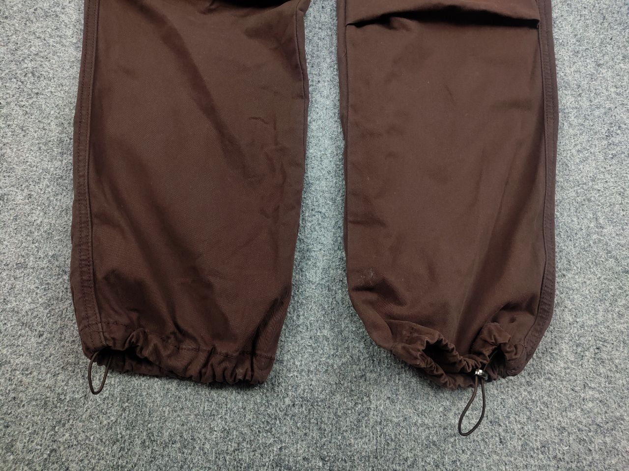 Japanese Brand Vintage Japanese Style Y2K Parachute Brown Baggy Pants Size US 30 / EU 46 - 8 Thumbnail