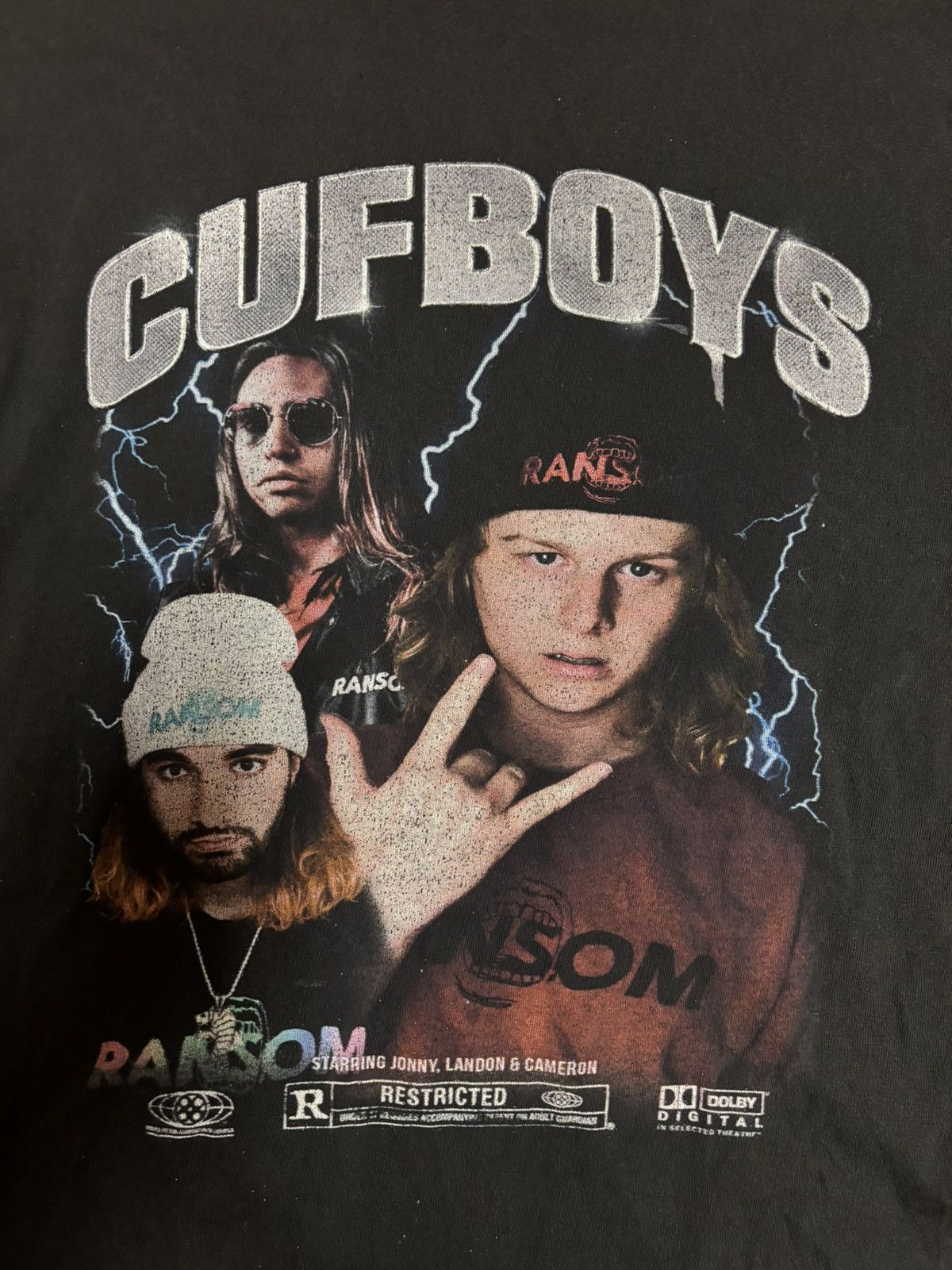 Gildan × Vintage Rare Cufboys Shirt Size US L / EU 52-54 / 3 - 2 Thumbnail