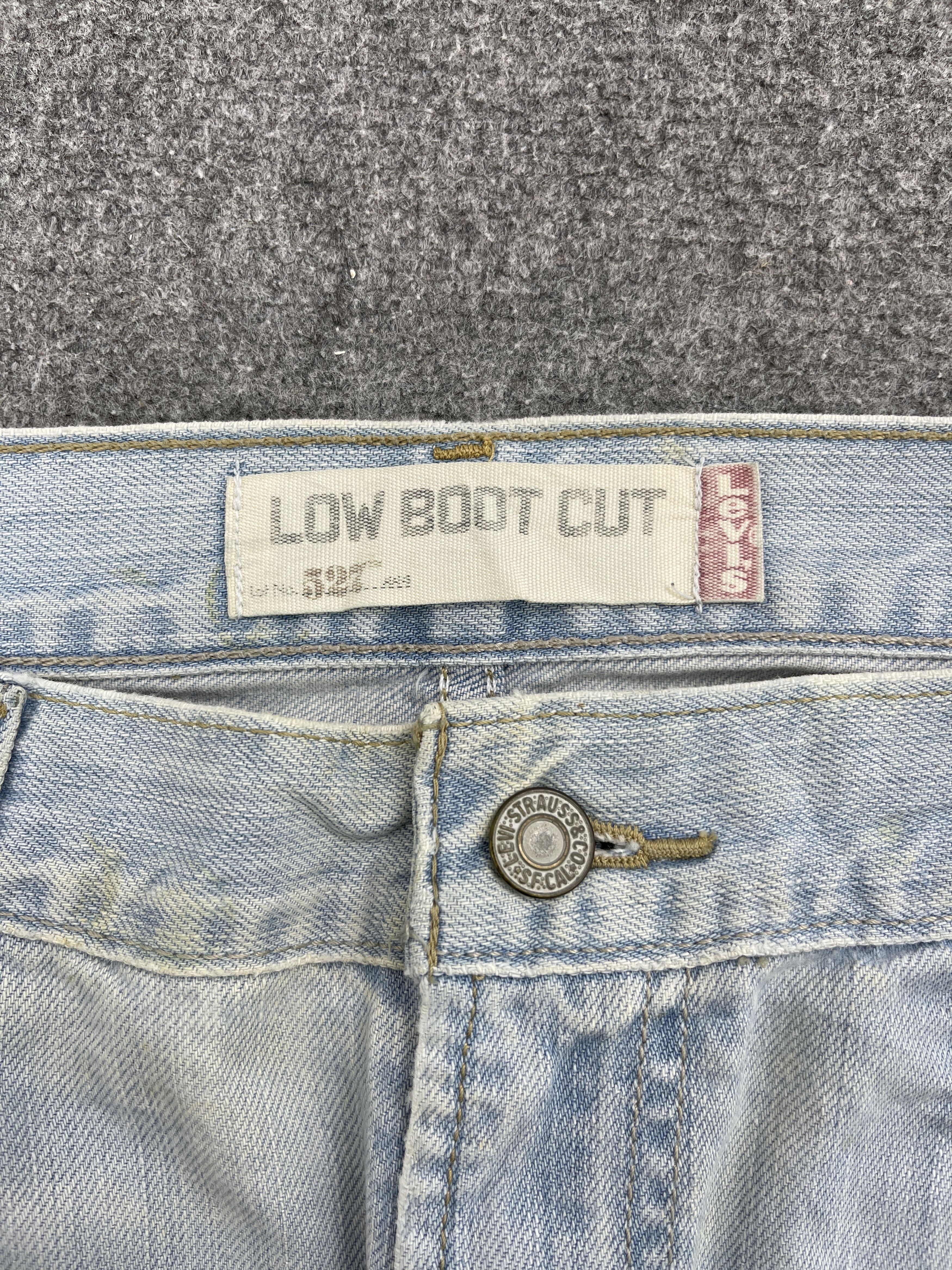 Levi's × Vintage Vintage Levis 527 Light Washed Bootcut Bell Bottom Jeans Size US 37 - 7 Thumbnail