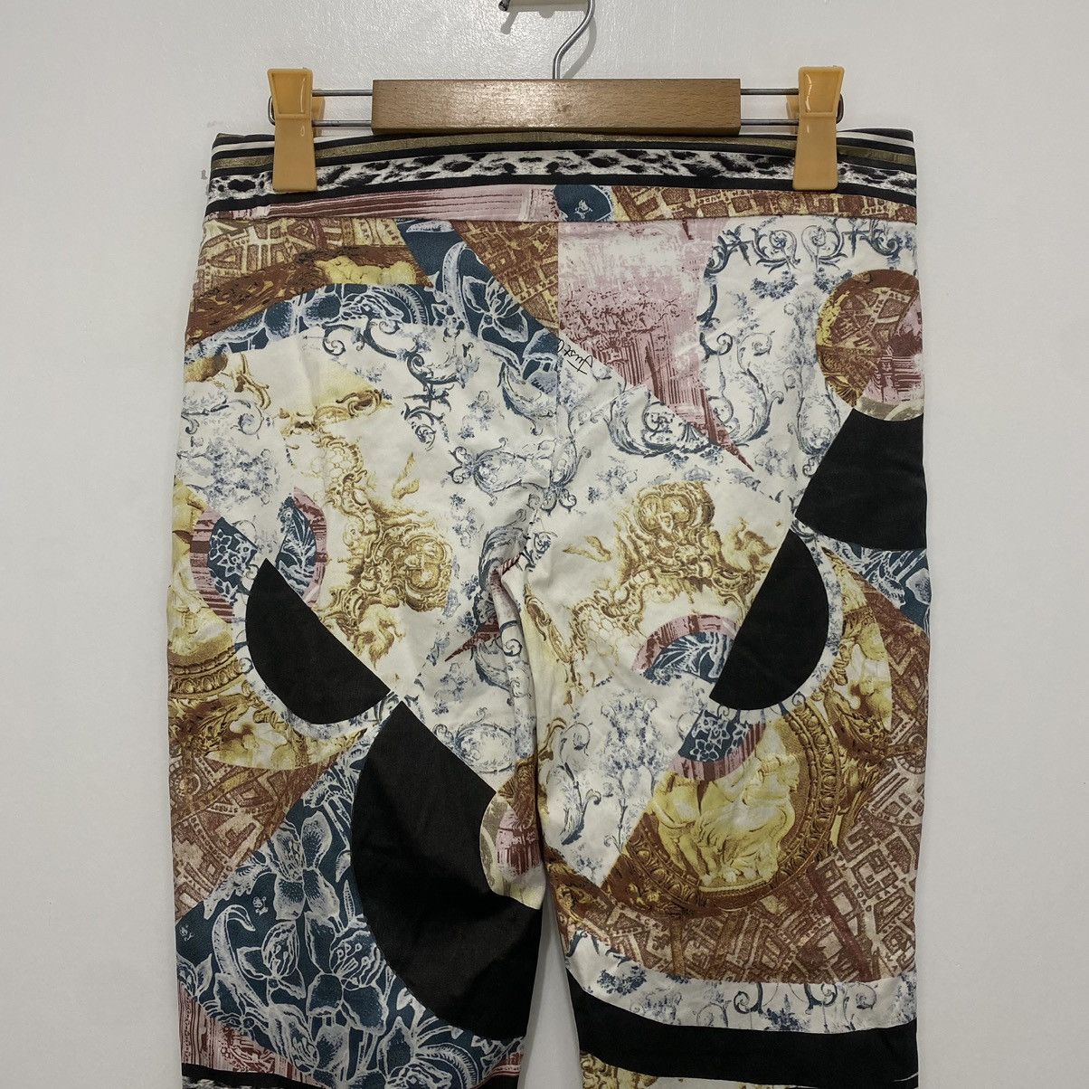 Just Cavalli × Roberto Cavalli Just Cavalli Printed Pants Size 27" / US 4 / IT 40 - 2 Thumbnail