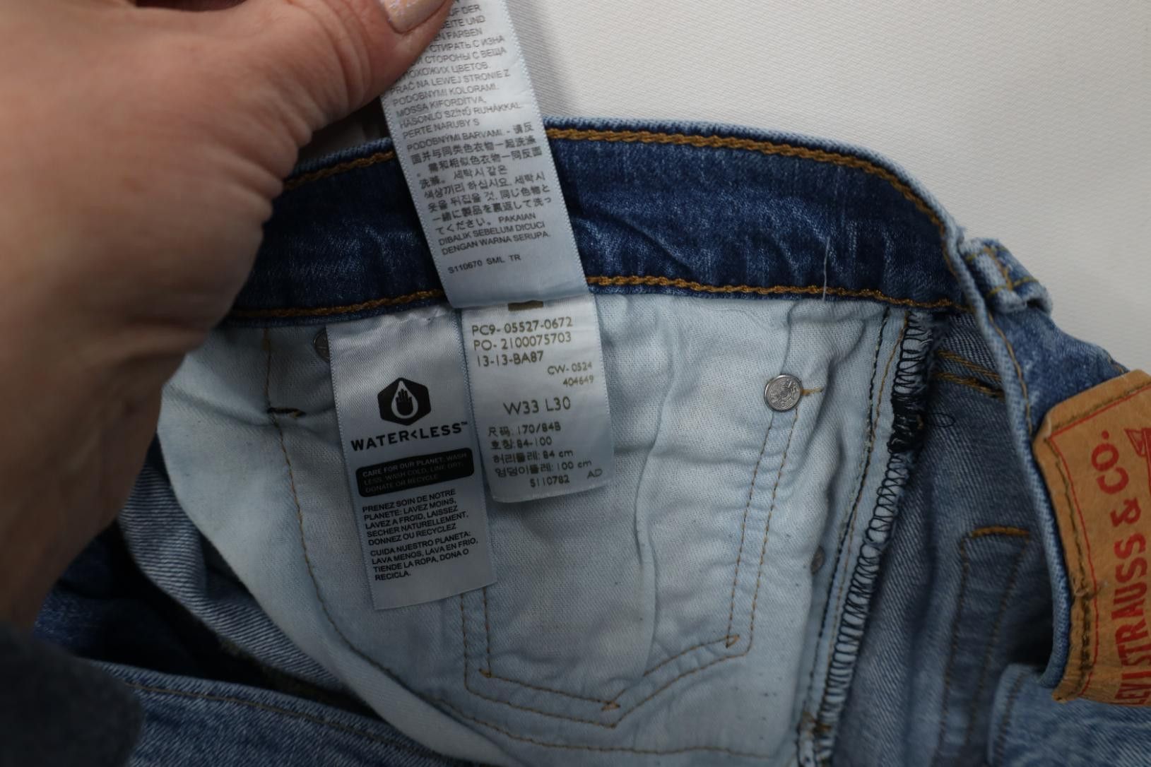 Levi's Vintage Y2K Levis 527 Bootcut Flared Denim Jeans Blue Size US 33 - 7 Thumbnail