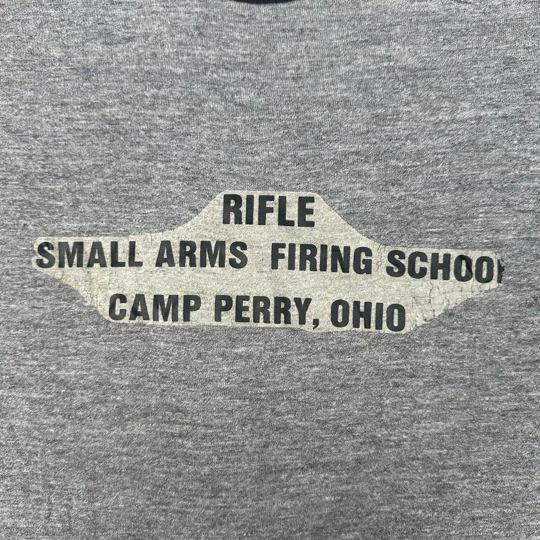 Vintage Vintage 70s Camp Perry Rifle Firing School Ringer T-Shirt Pa Size US M / EU 48-50 / 2 - 5 Thumbnail