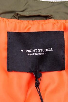 Midnight Studios New Midnight Studios MA-1 Bomber Detachable Logo Scarf 3 L Size US L / EU 52-54 / 3 - 13 Thumbnail