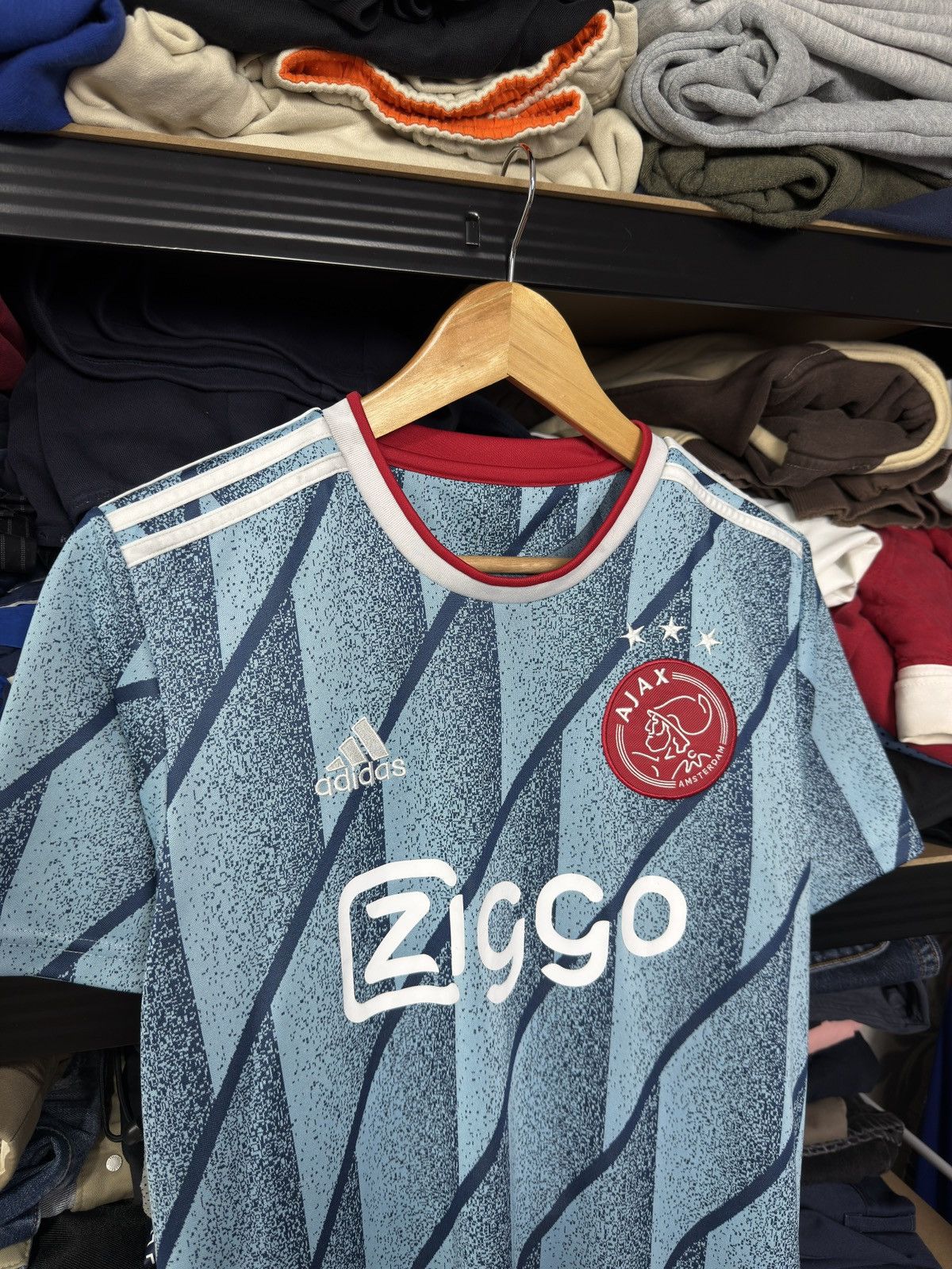 Adidas ADIDAS AJAX AMSTERDAM 2020 2021 AWAY FOOTBALL SHIRT JERSEY Size US S / EU 44-46 / 1 - 8 Thumbnail