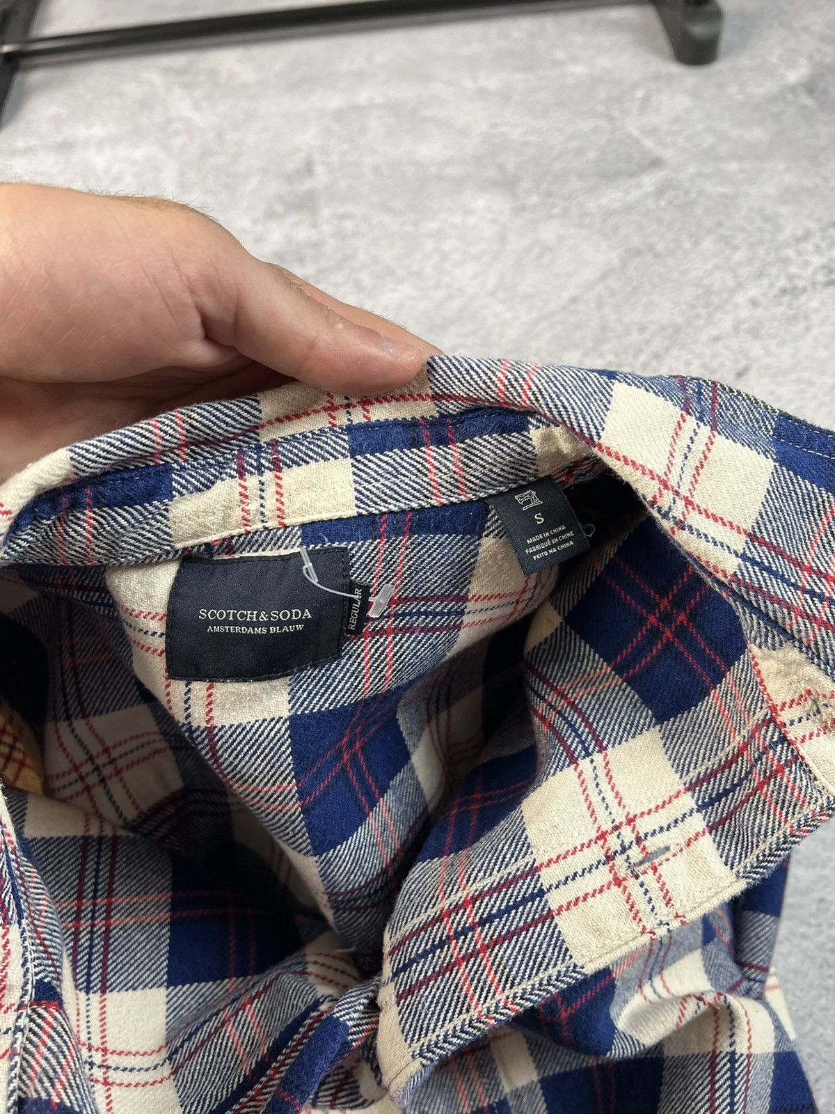 Flannel Scotch Soda long sleeve flannel shirt Size US S / EU 44-46 / 1 - 8 Thumbnail
