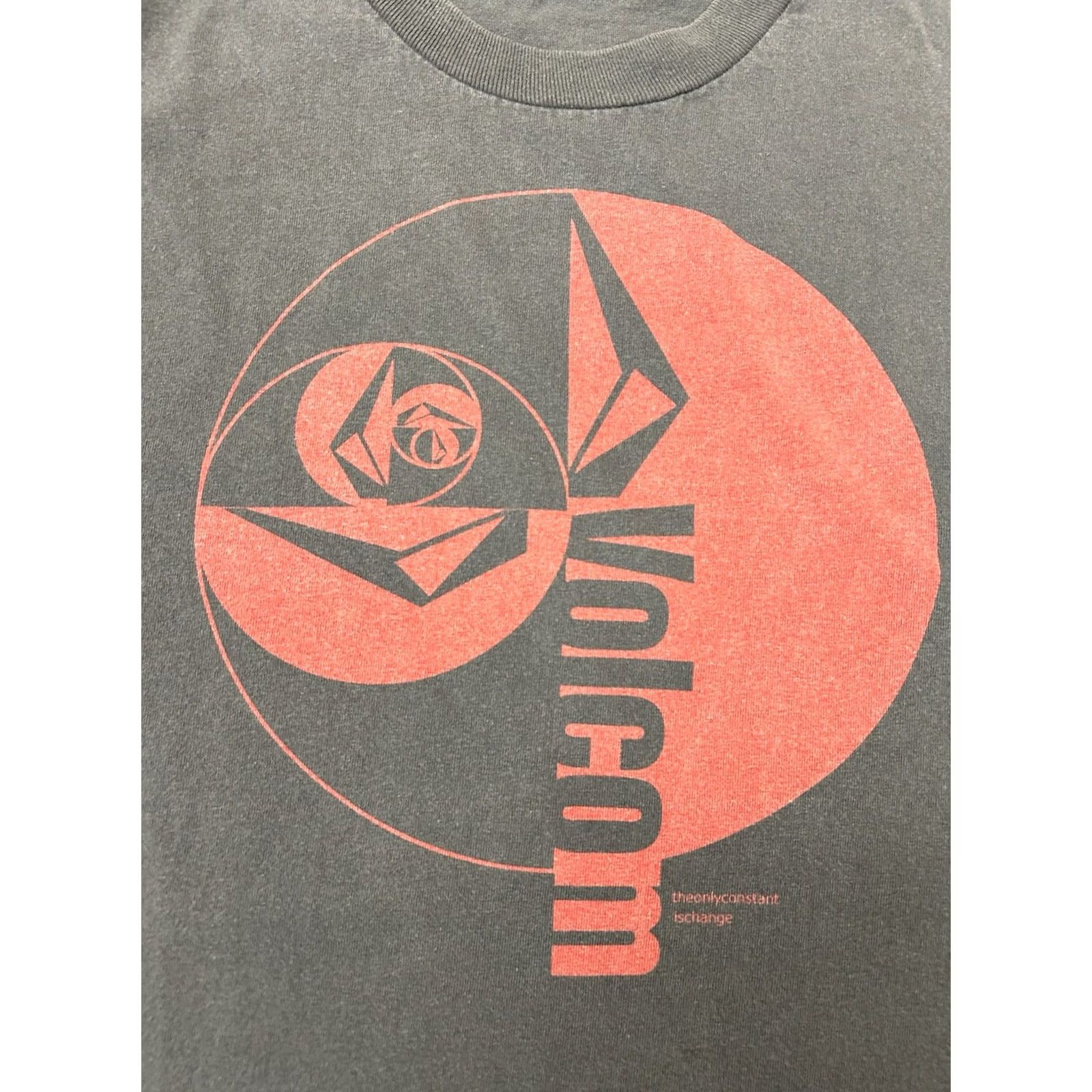 Volcom VINTAGE Volcom Stone Tee Long Sleeve Large Gray/Red 2000s Size US L / EU 52-54 / 3 - 4 Thumbnail