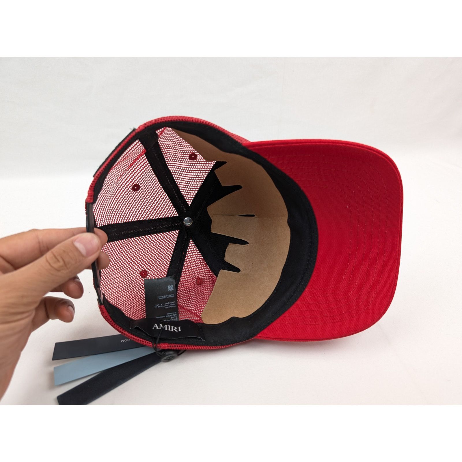 Amiri o1rshd1 Size: OS / Arts District Trucker Cap / Hat Red Size ONE SIZE - 13 Thumbnail