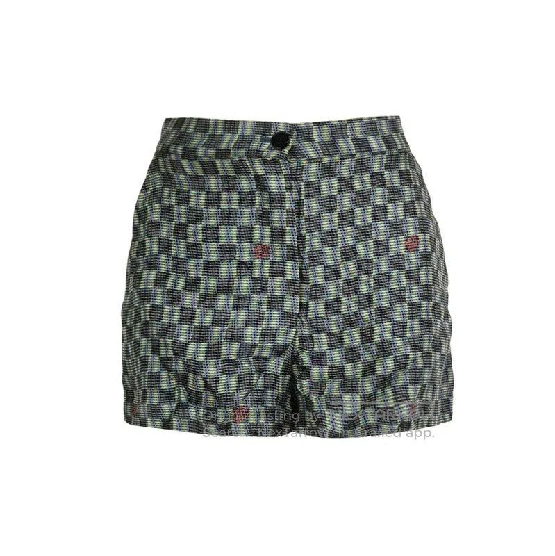 Louis Vuitton Louis Vuitton Checkerboard Silk Shorts. Size US 34 / EU 50 - 1 Thumbnail