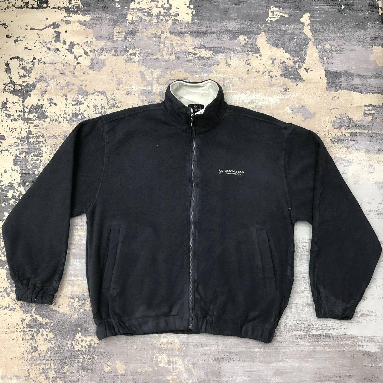 Y267 NWT DUNLOP MOTORSPORT FLEECE JACKET Outerwear