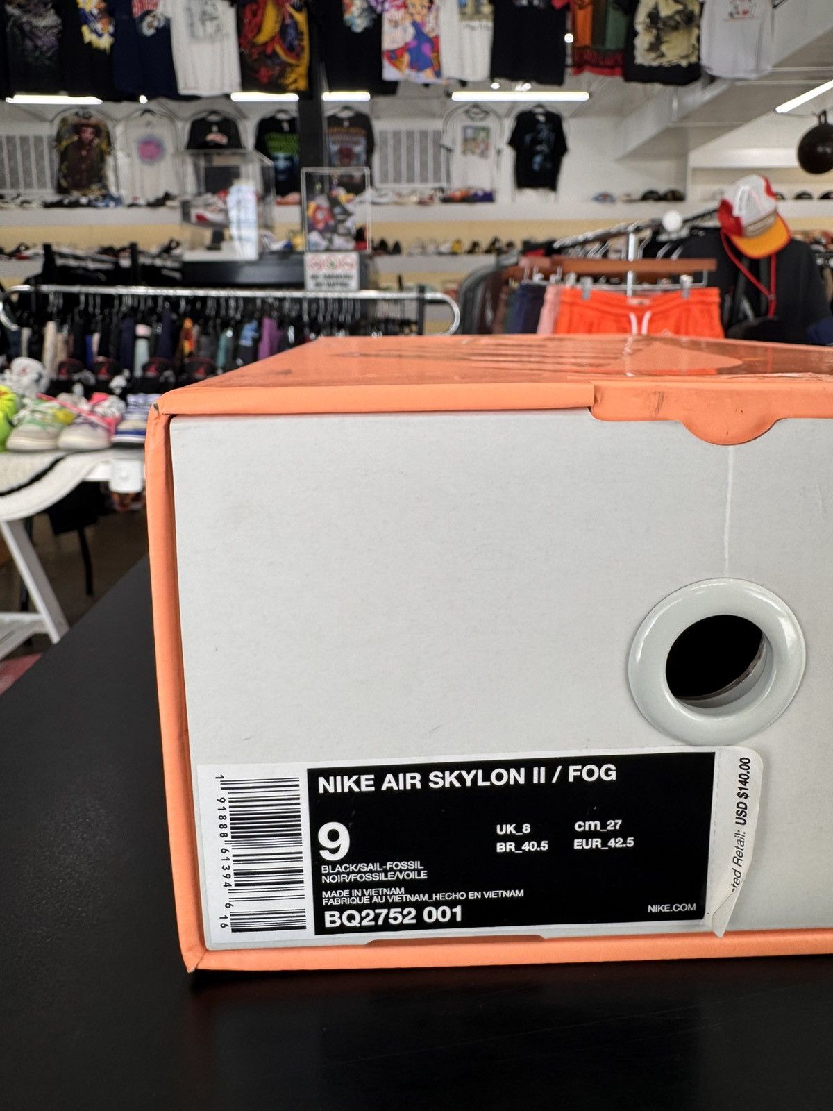 Fear of God × Nike Nike Air Skylon FOG Black Sail Size 9 (2018) Size US 9 / EU 42 - 10 Thumbnail