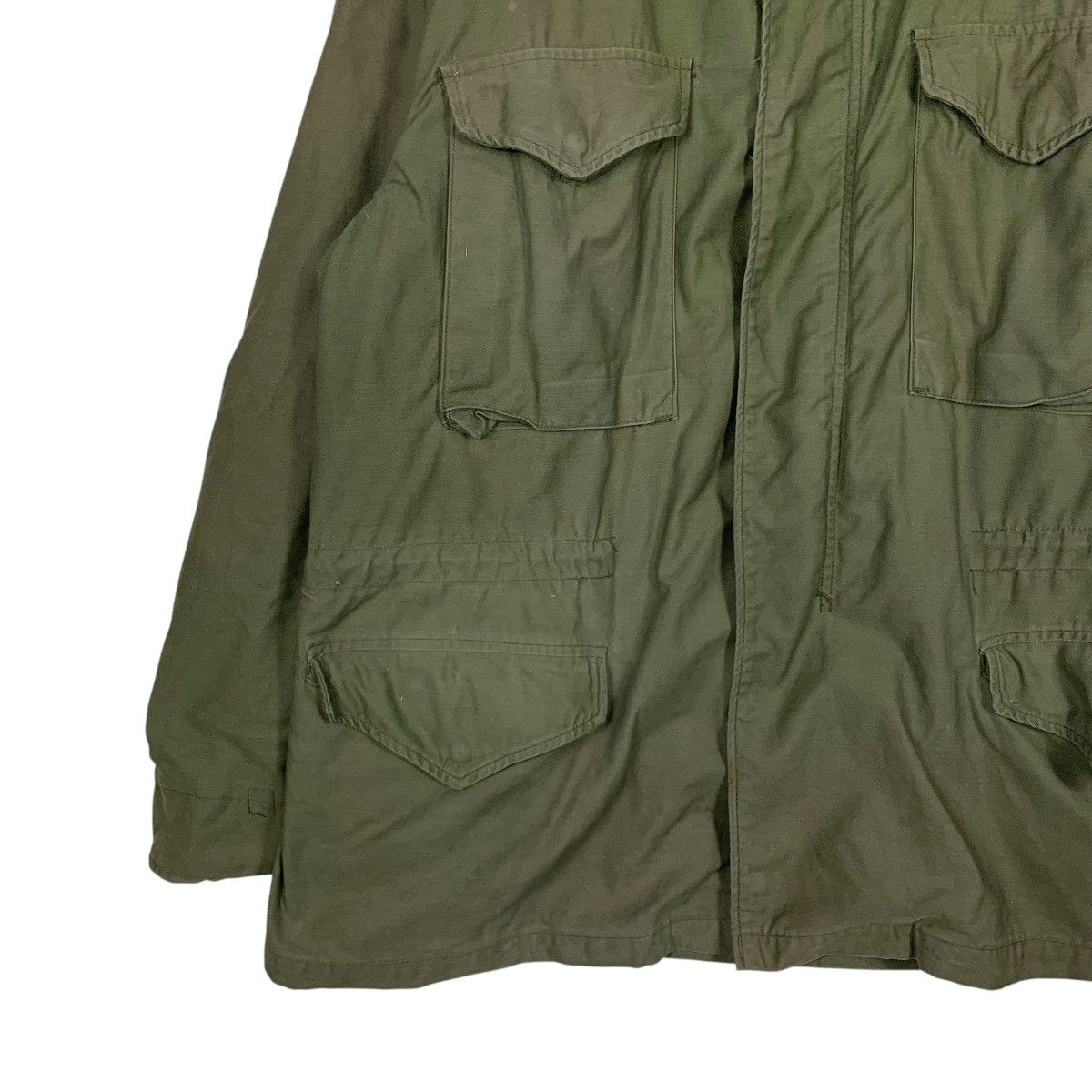 Alpha Industries ALPHA Usa Olive Green Chore Jacket Four Pocket #1824-C27 Size US L / EU 52-54 / 3 - 3 Thumbnail