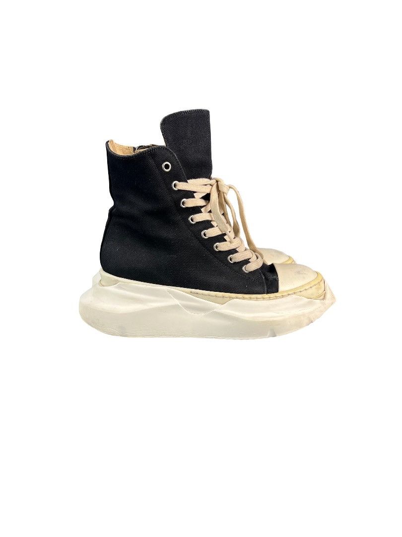 Rick Owens Rick Owens DRKSHDW Abstract Ramones High Black / Milk US 5 Size US 5 / EU 37 - 7 Thumbnail