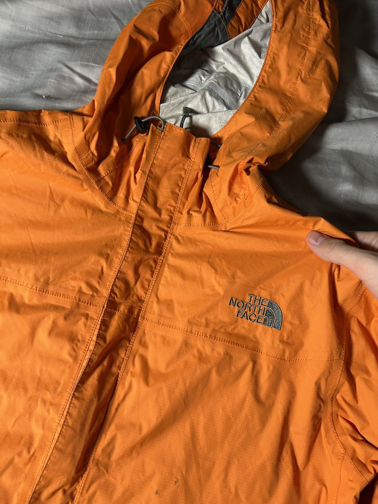 The North Face Orange The North Face Windbreaker Jacket Size US L / EU 52-54 / 3 - 2 Thumbnail