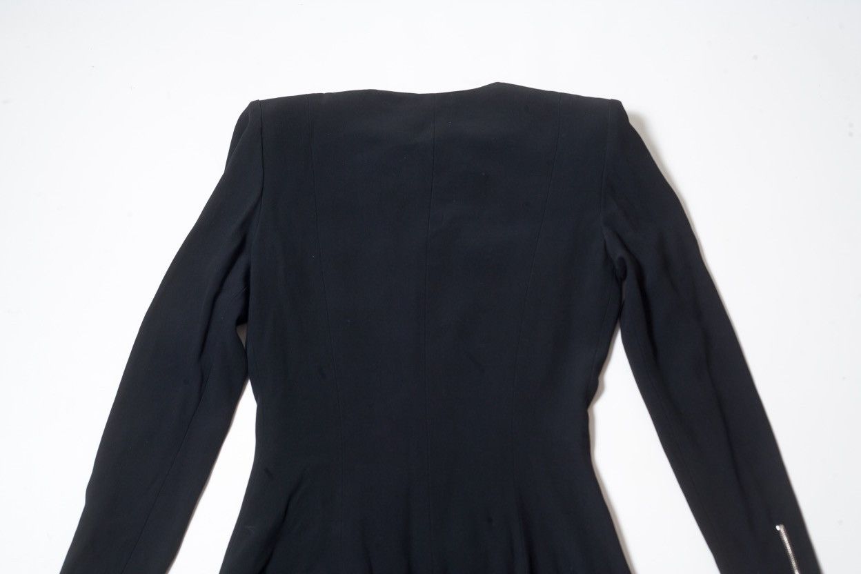Alexander McQueen ALEXANDER MCQUEEN Multi Zip Long Sleeve Dress Size XS / US 0-2 / IT 36-38 - 12 Thumbnail
