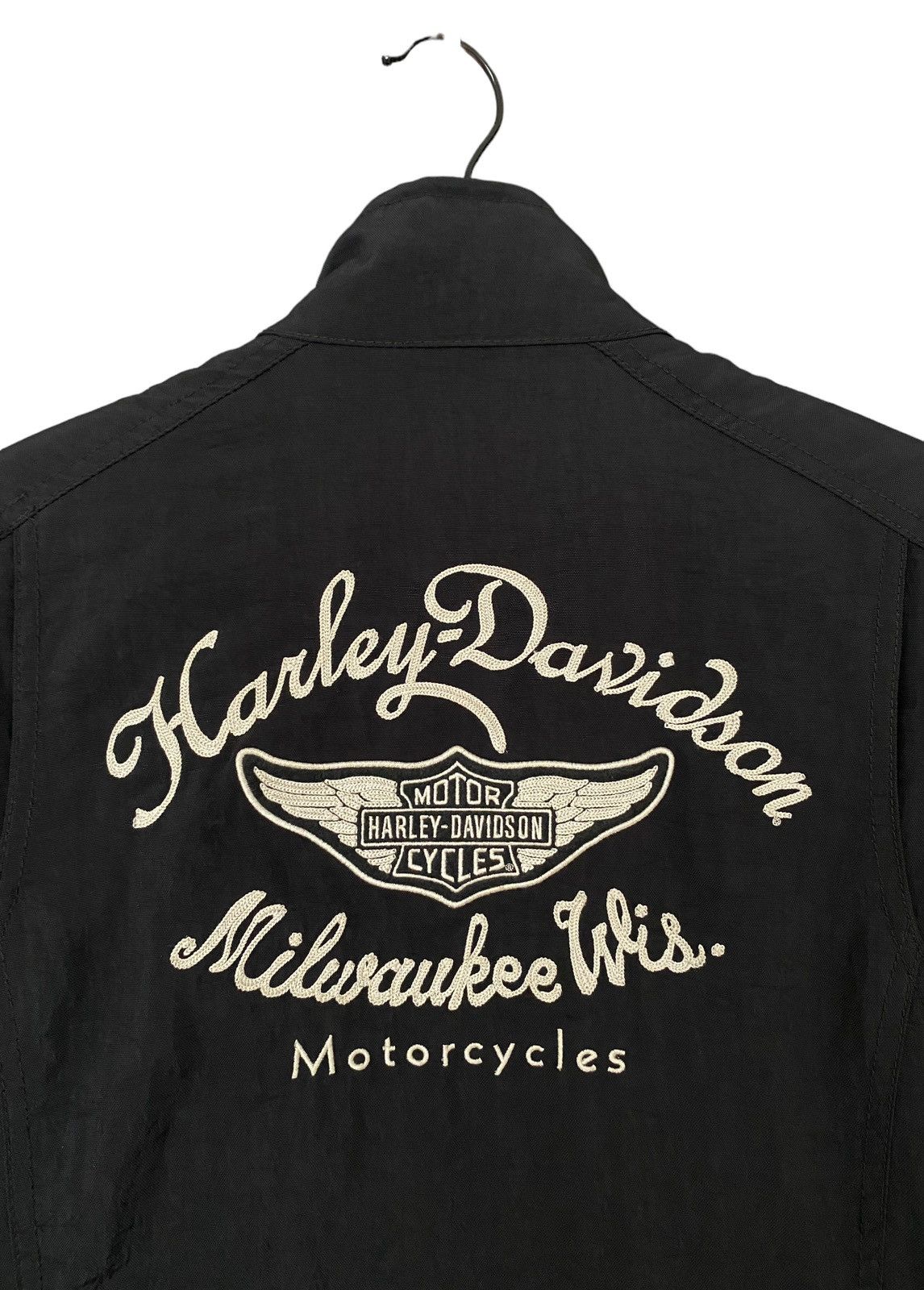 Harley Davidson × Vintage Vintage Brand Harley Davidson Bikers Jacket 2000s Size US S / EU 44-46 / 1 - 8 Thumbnail