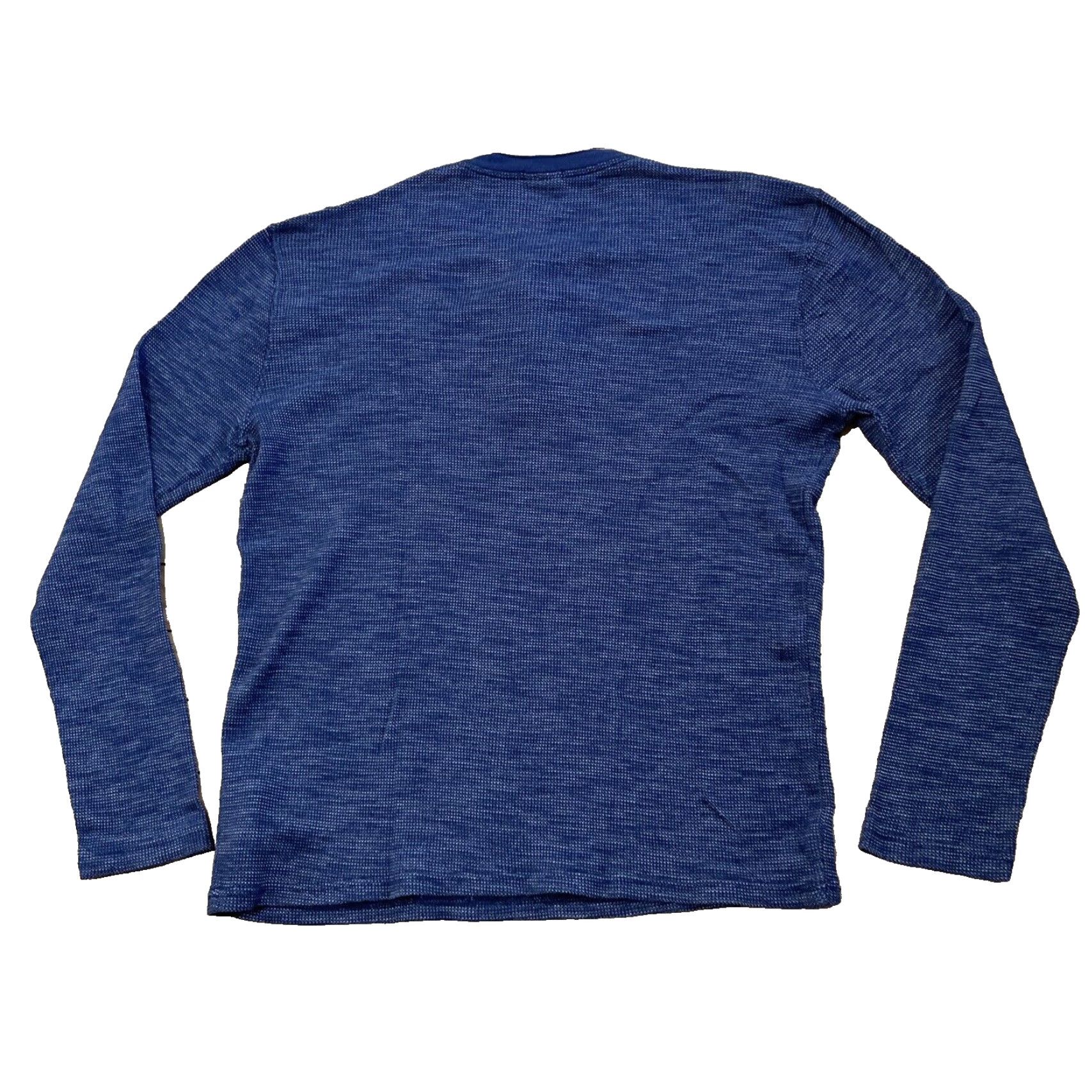 Abercrombie & Fitch VINTAGE Abercrombie & Fitch Thermal Henley Shirt Men S Blue Pique Knit Moose Logo Embroidered Size US S / EU 44-46 / 1 - 2 Thumbnail