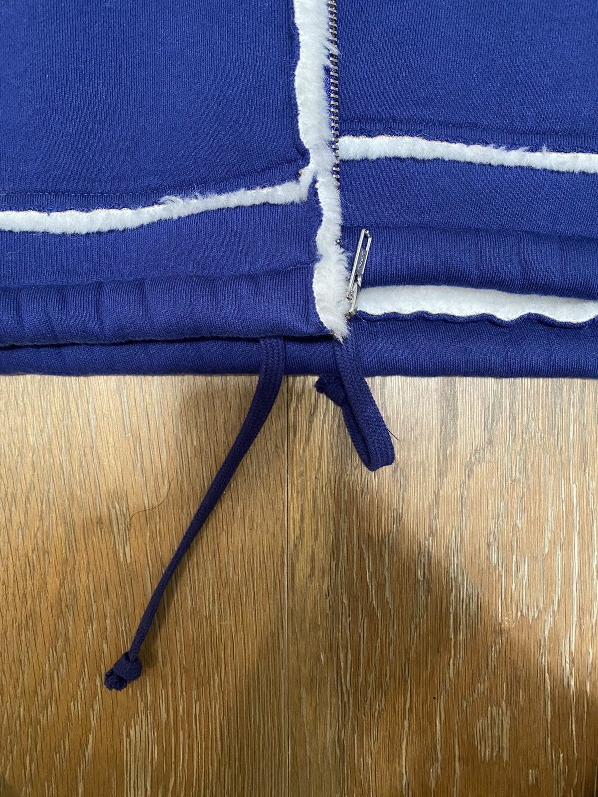 Supreme Supreme F/W 21 blue Faux Shearling Hooded Jacket Size US M / EU 48-50 / 2 - 6 Thumbnail