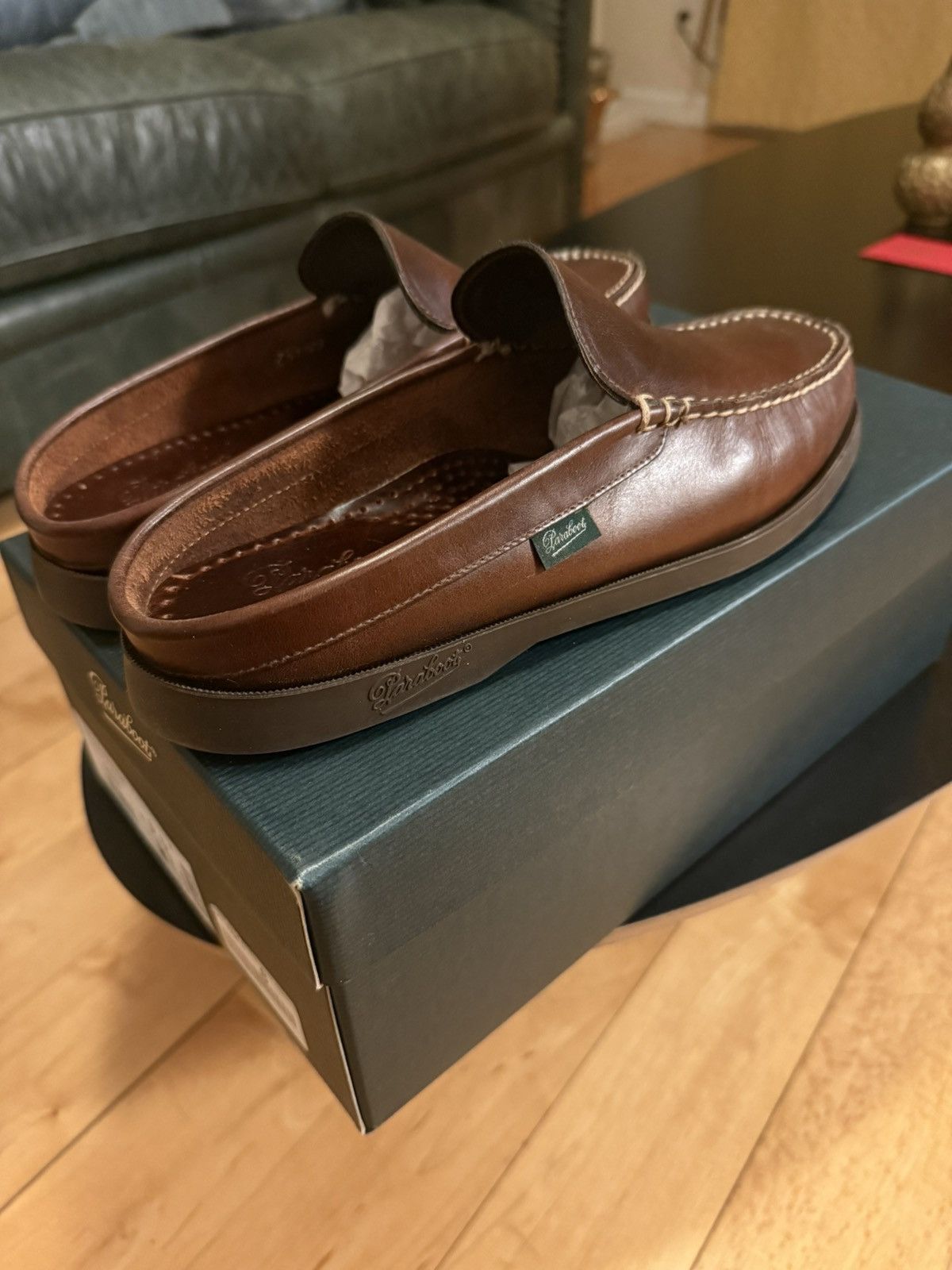 値引↓ PARABOOT Bahamas サンダル AMERICA UK8 BAHAMAS / NOIR - Paraboot