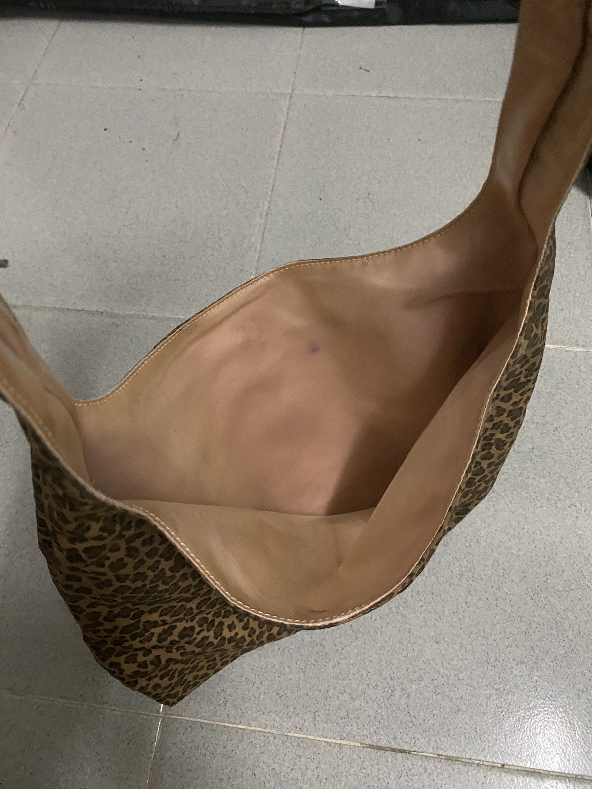 Bottega Veneta Vintage Bottega Veneta Leopard Hobo Bag Size ONE SIZE - 5 Thumbnail