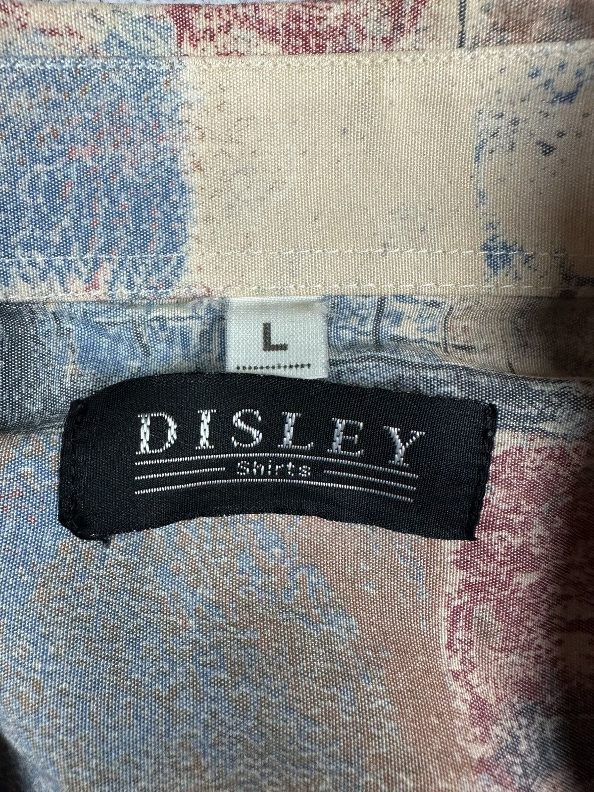 Vintage Vintage Disley Abstract Pattern Button-Up Shirt Size US L / EU 52-54 / 3 - 2 Thumbnail
