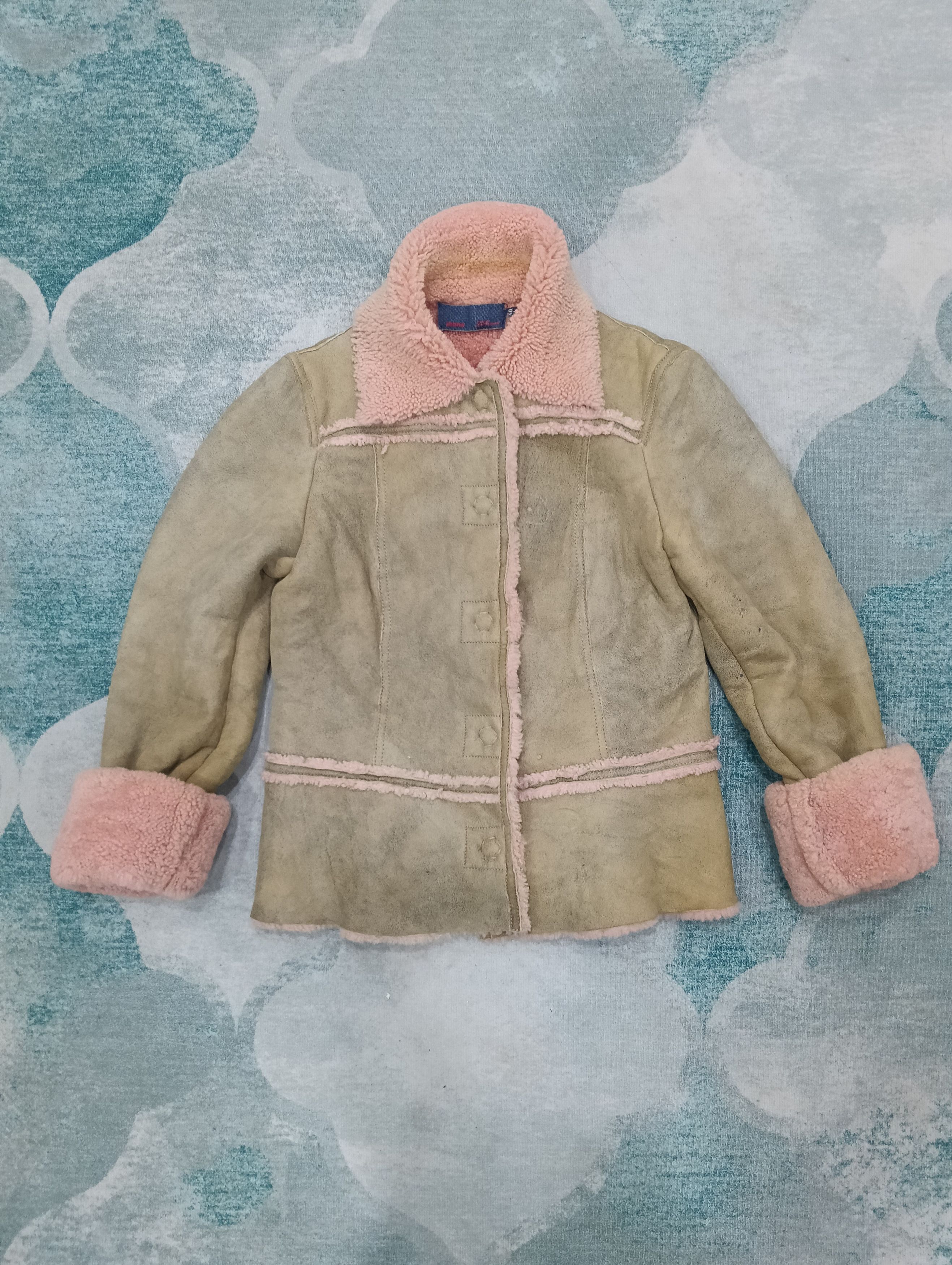Designer × Japanese Brand × Les Copains Les Copains Sheepskin Jacket Size S / US 4 / IT 40 - 1 Thumbnail