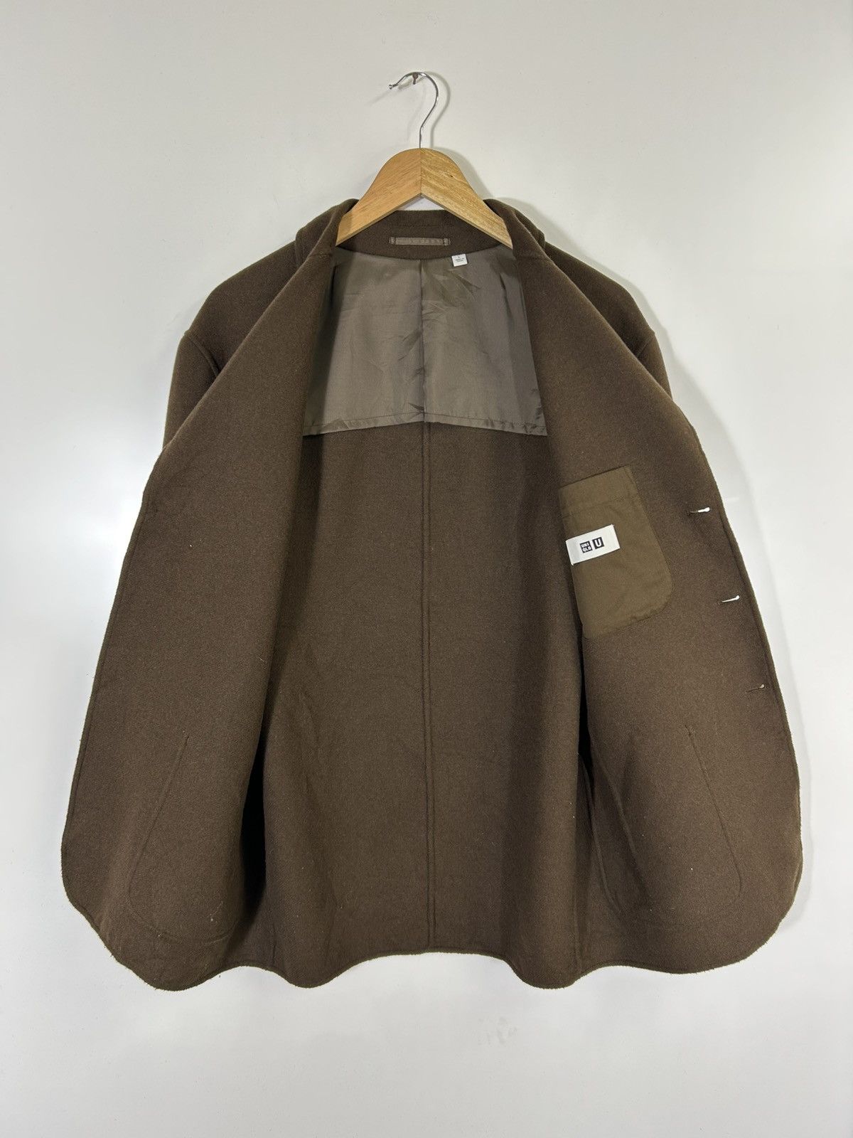 Lemaire × Uniqlo 🔥Lemaire❌Uniqlo Wool Button Coat Size US M / EU 48-50 / 2 - 9 Thumbnail