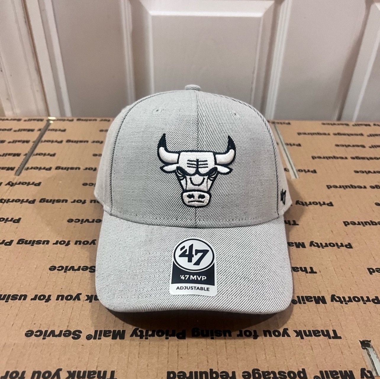 47 Brand Chicago Bulls 47 Brand Grey Hat Size ONE SIZE - 1 Thumbnail