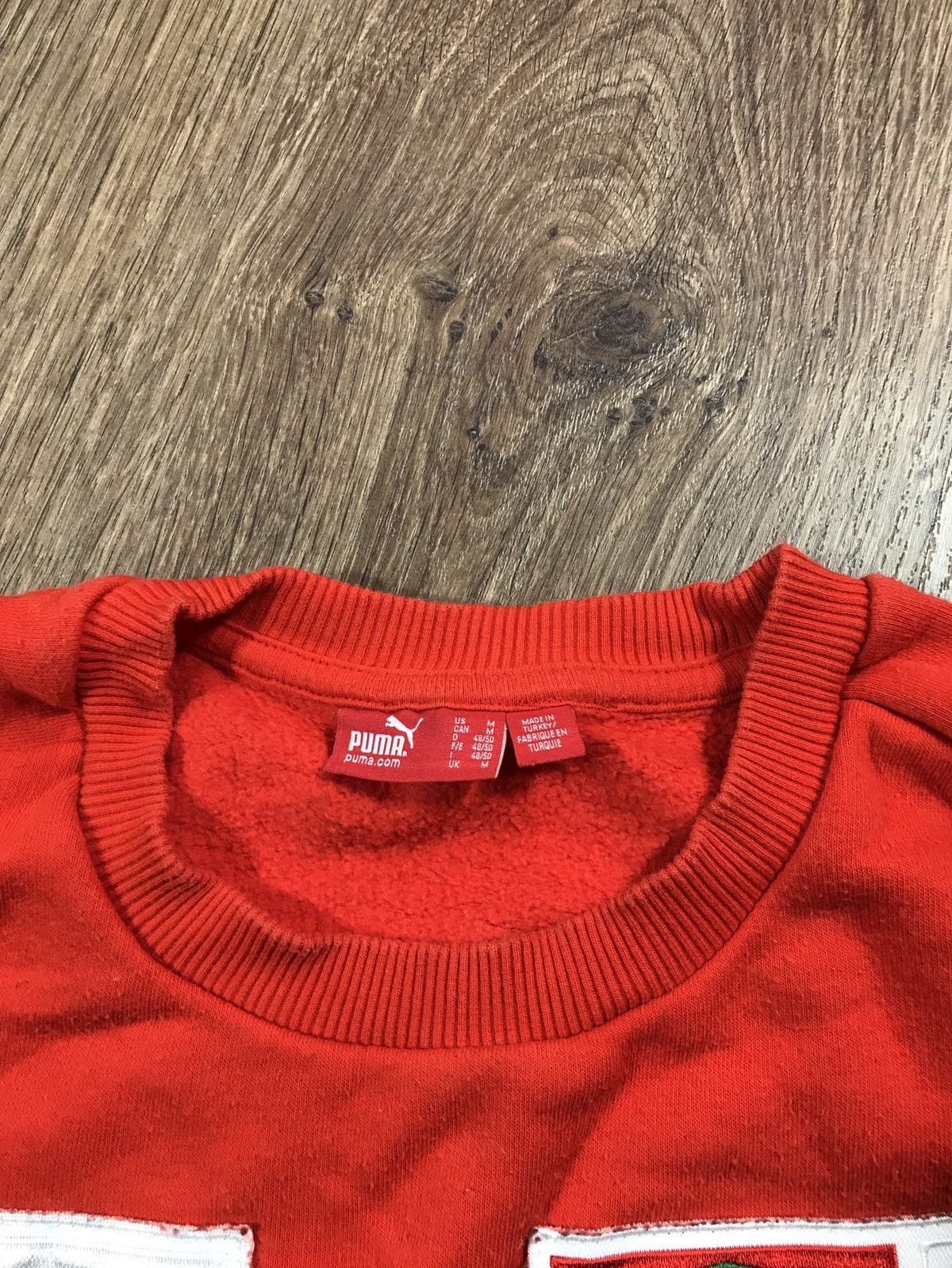 Ferrari × Puma × Vintage Puma Ferrari Vintage Sweatshirt Size M Size US M / EU 48-50 / 2 - 8 Thumbnail