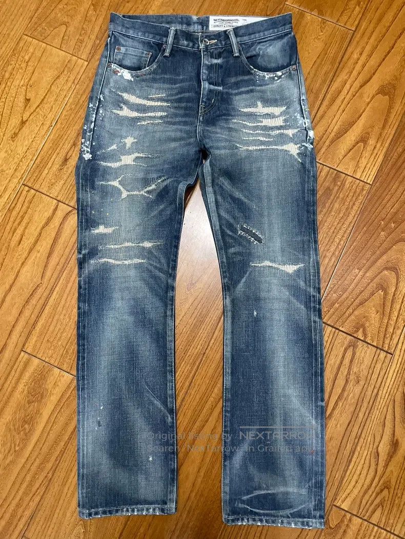 Neighborhood Neighborhood size M 16SS KNOCK DOWN Washed Cut King of Den Size US 27 - 1 Thumbnail