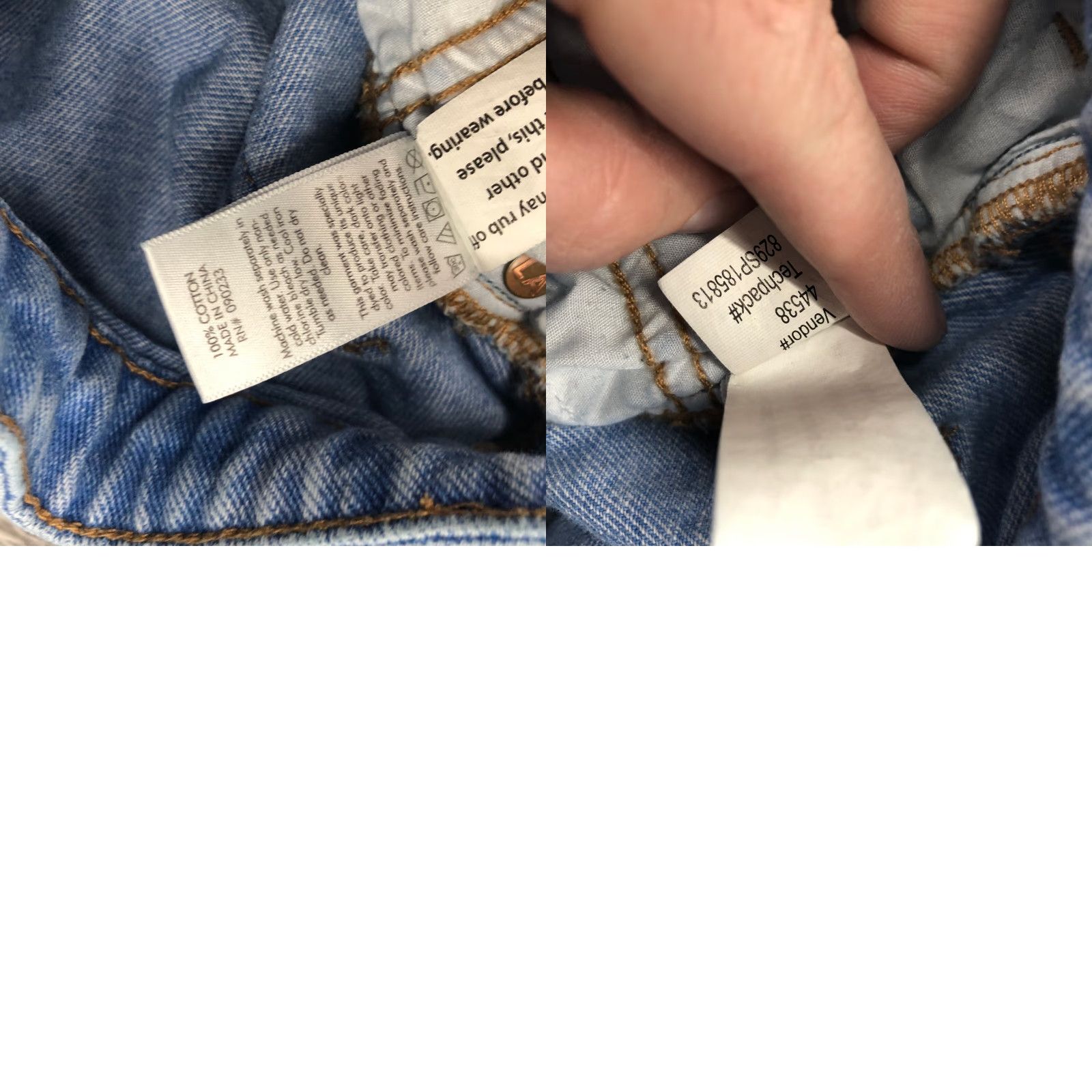 Pacsun PacSun Shorts Womens Size 25 Mid Rise Dark Wash Blue Denim Jean Mom Size 42" / US 20 - 8 Thumbnail