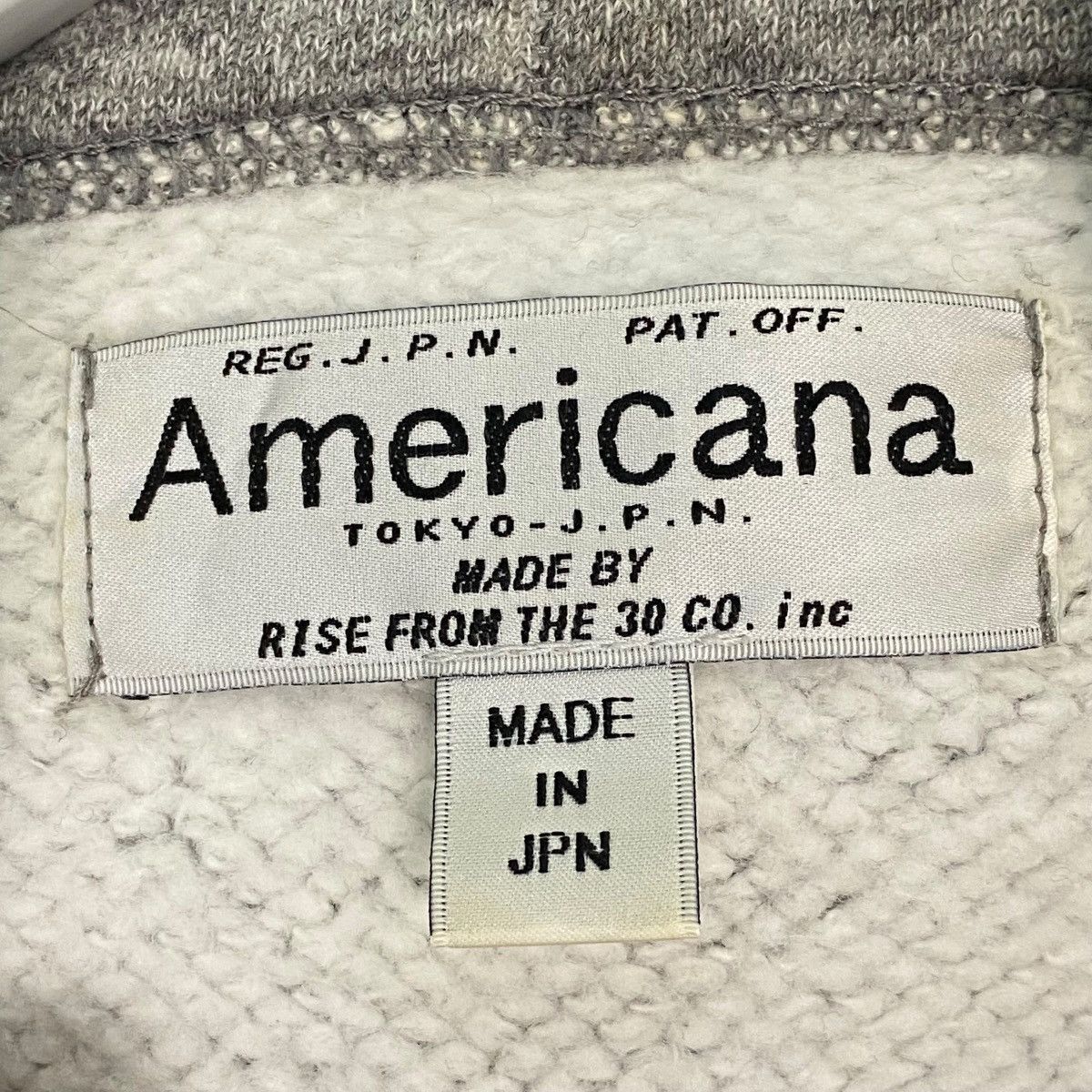 Other Vintage Americana Tokyo Hoodie Gray Pullover Jumper Size S Size US S / EU 44-46 / 1 - 6 Thumbnail