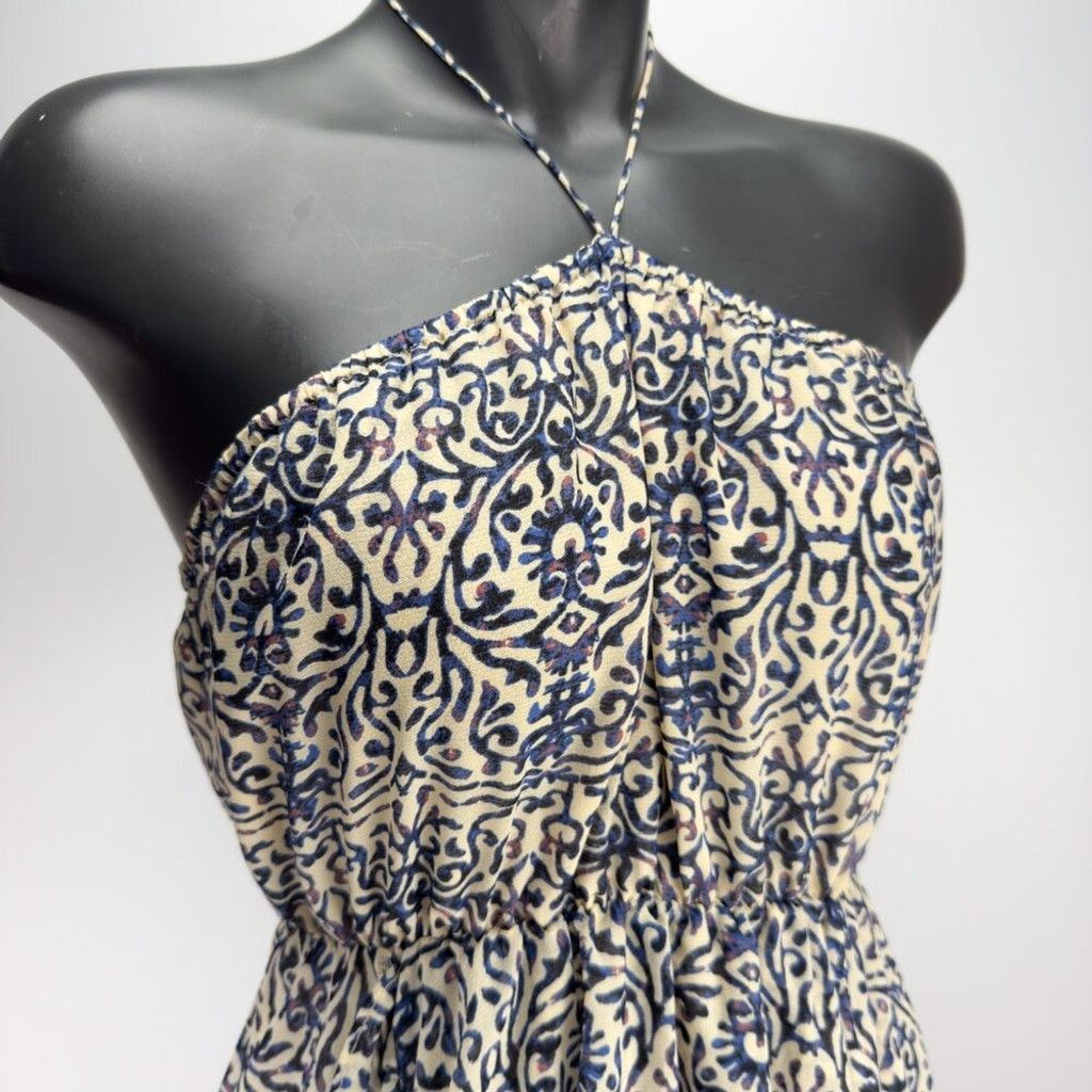 Free People FREE PEOPLE Safari Sunset Halter Ruffle light Summer Dress S Size M / US 6-8 / IT 42-44 - 10 Thumbnail