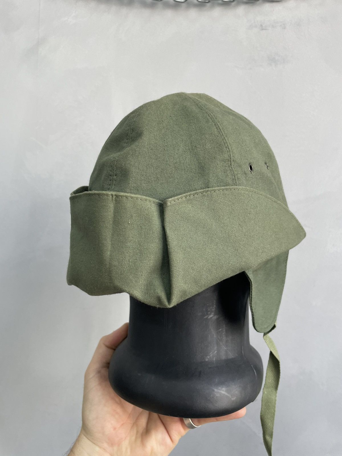 Japanese Brand Vintage rare Japanese military army Rick owens style hat cap Size ONE SIZE - 7 Thumbnail