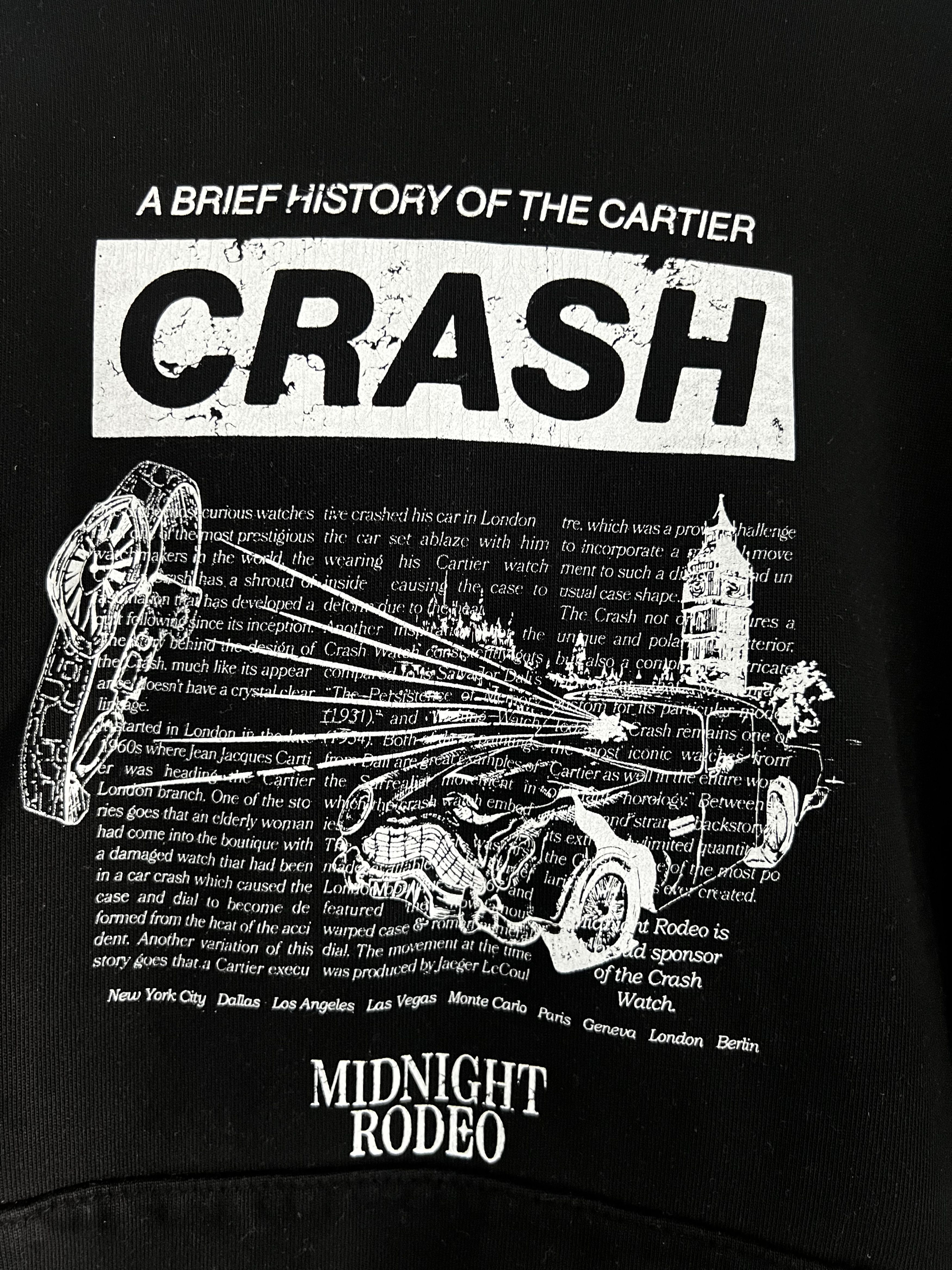 MIDNIGHT RODEO Midnight Rodeo Crash Hoodie Size US S / EU 44-46 / 1 - 3 Thumbnail