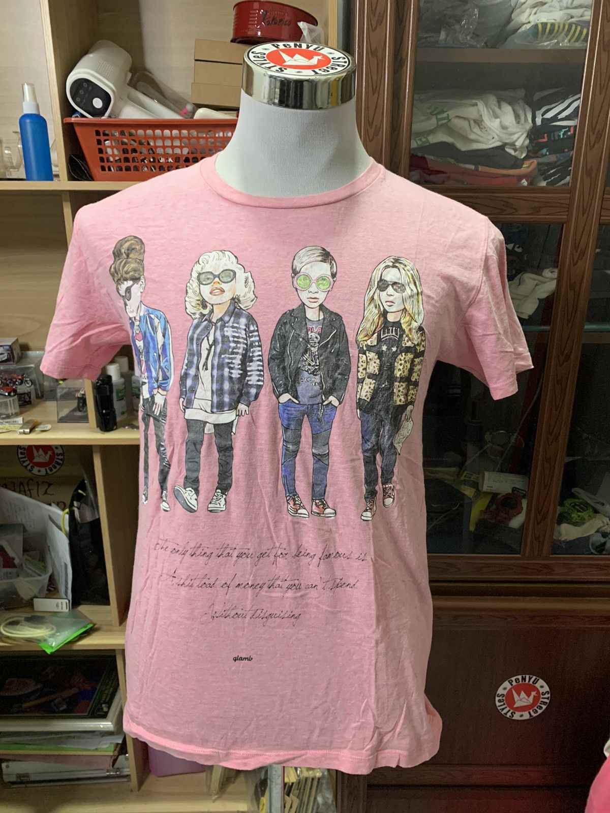Japanese Brand Glamb t-shirt Size L / US 10 / IT 46 - 1 Thumbnail