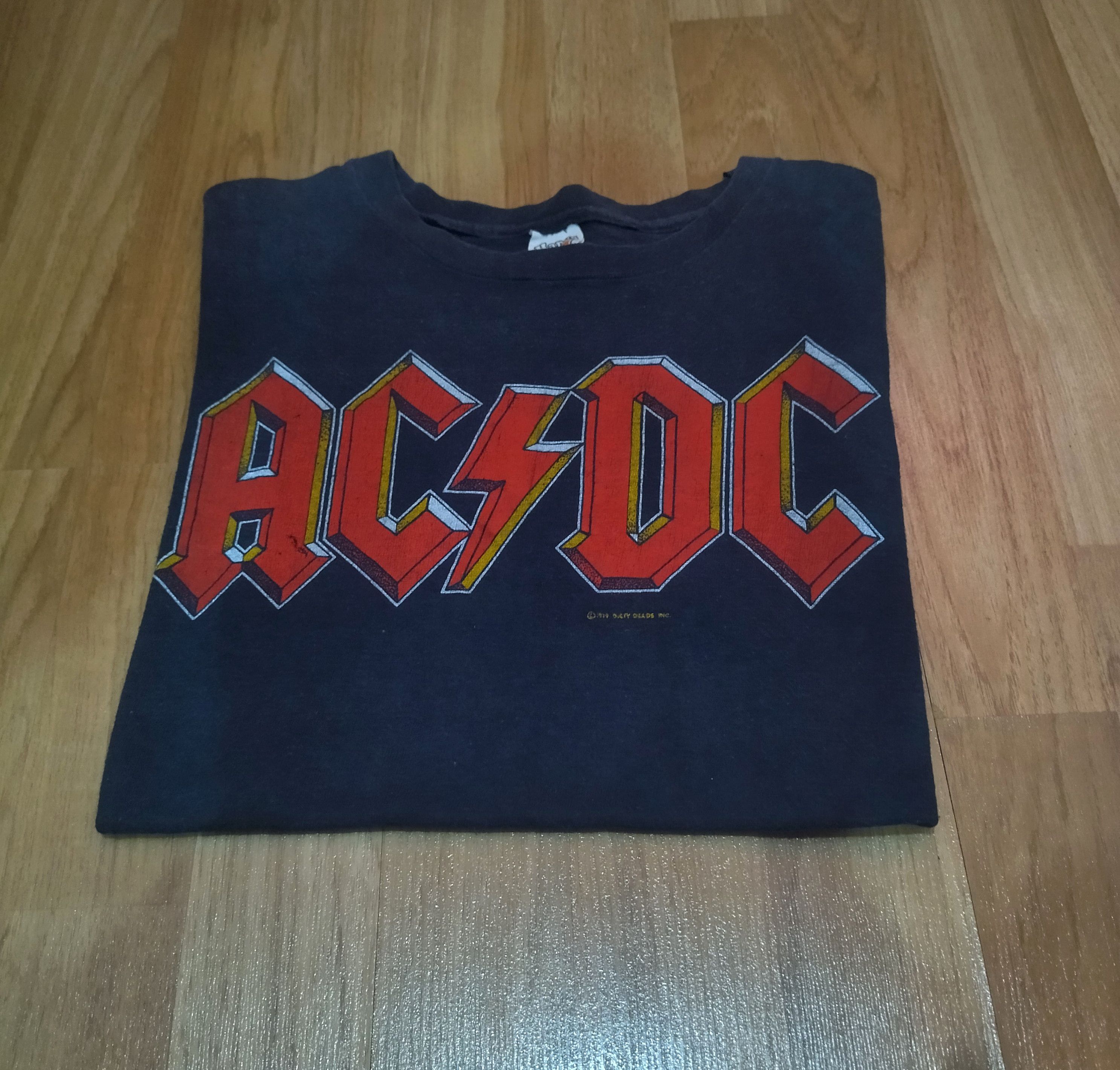Vintage Vintage 80s ACDC Europe Tour made in USA Size S / US 4 / IT 40 - 2 Thumbnail