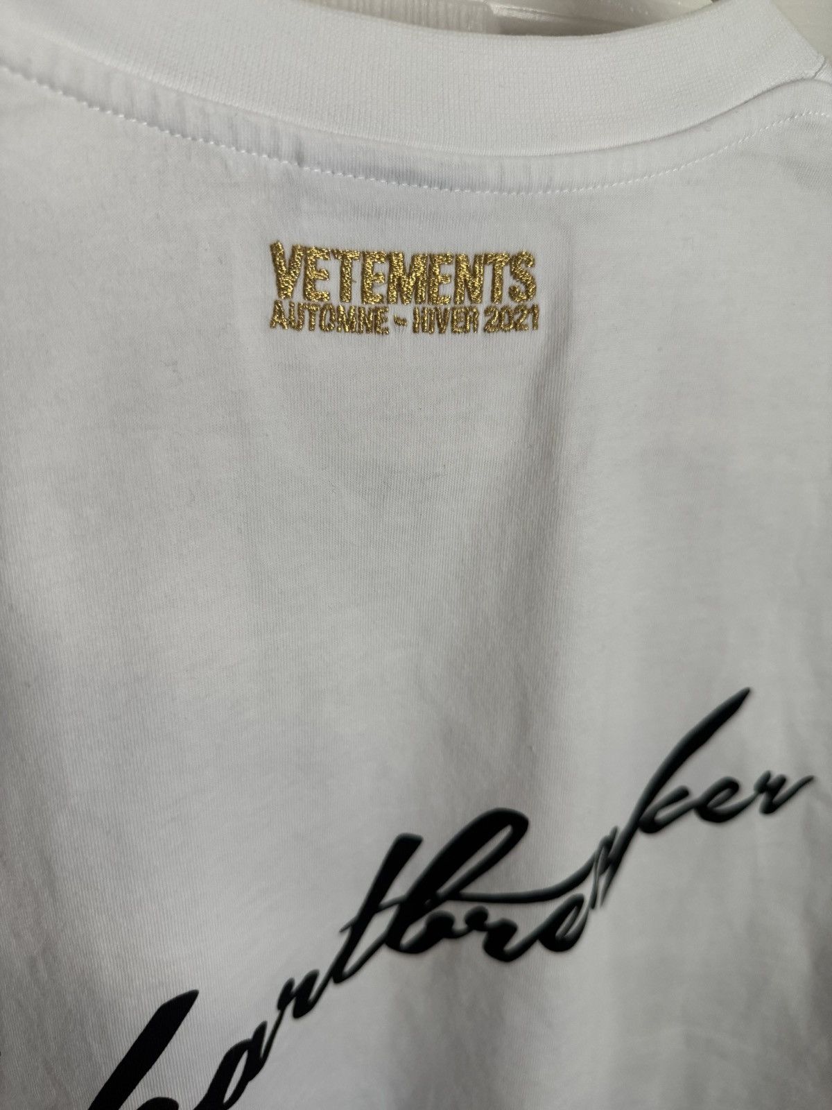 Vetements Vetements Heartbreaker tee AW21 Size US XS / EU 42 / 0 - 6 Thumbnail