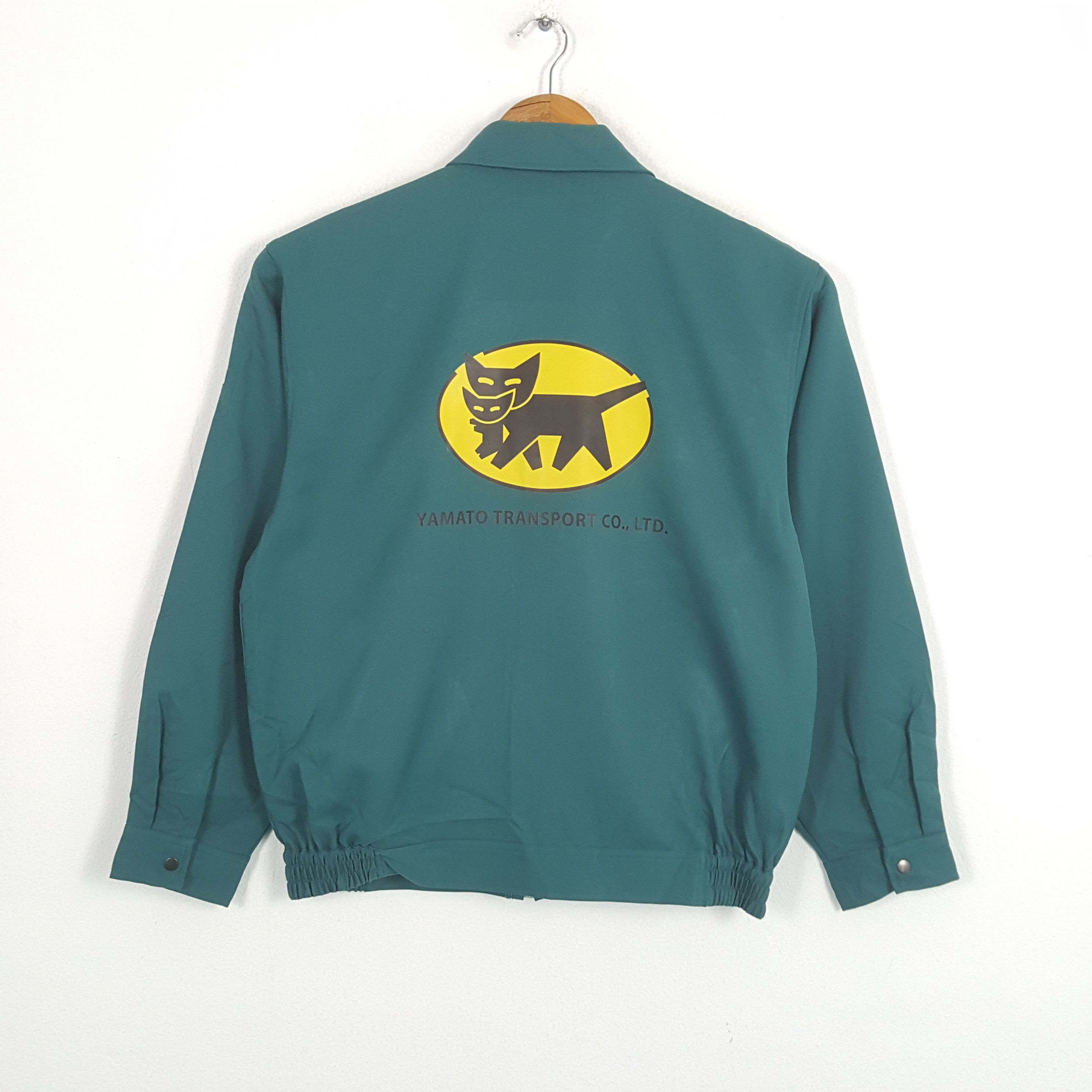 Japanese Brand × Vintage Vintage YAMATO TRANSPORT Japanese Racing Custom Jacket Size US L / EU 52-54 / 3 - 1 Thumbnail
