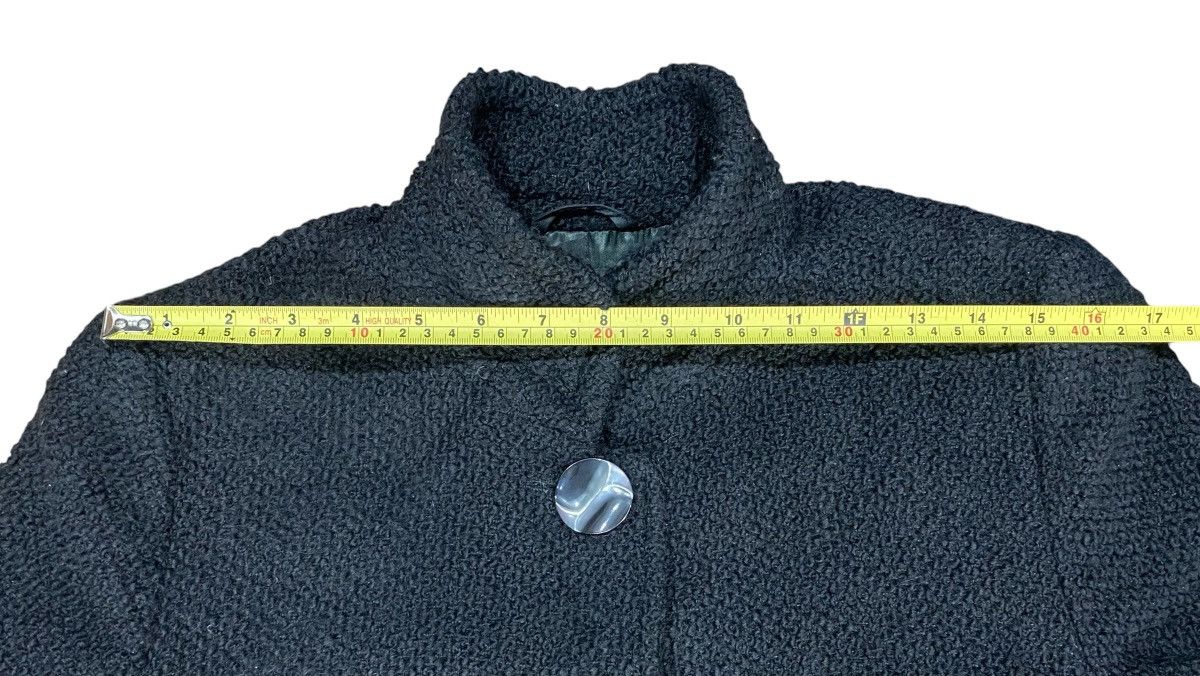 Giorgio Armani Archival Clothing Black EMPORIO ARMANI Button Parka Size S / US 4 / IT 40 - 18 Thumbnail