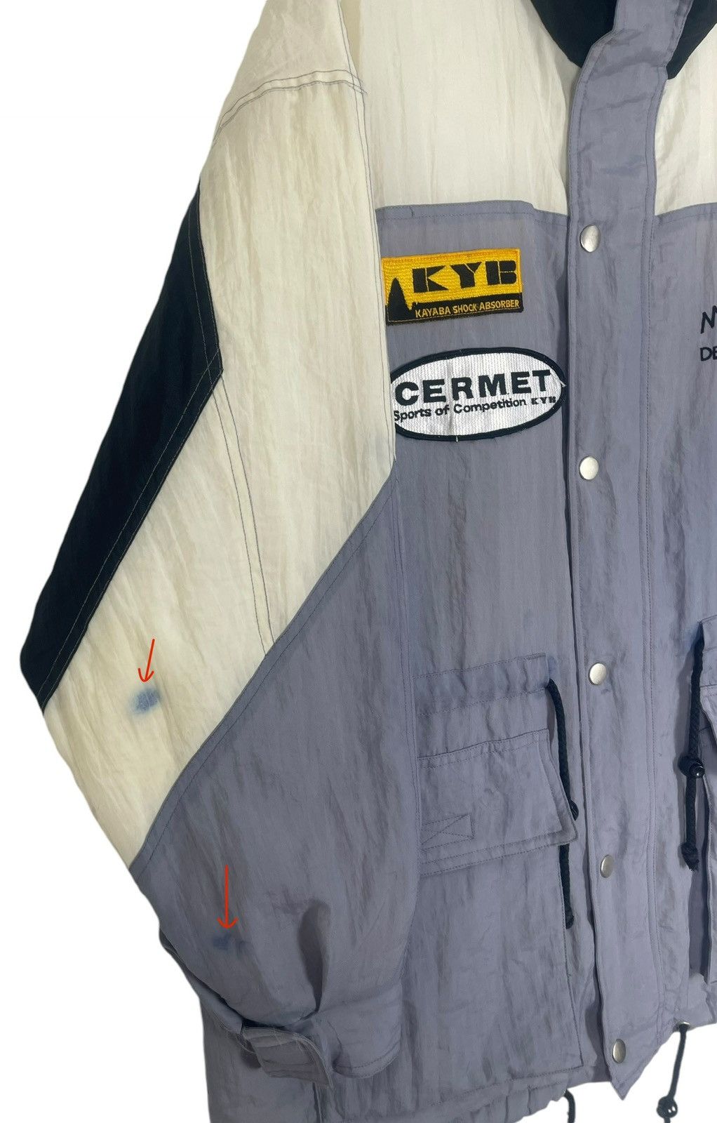 Gear for Sports 90s VINTAGE KYB MOTOR SPORTS JACKET Size US XL / EU 56 / 4 - 4 Thumbnail