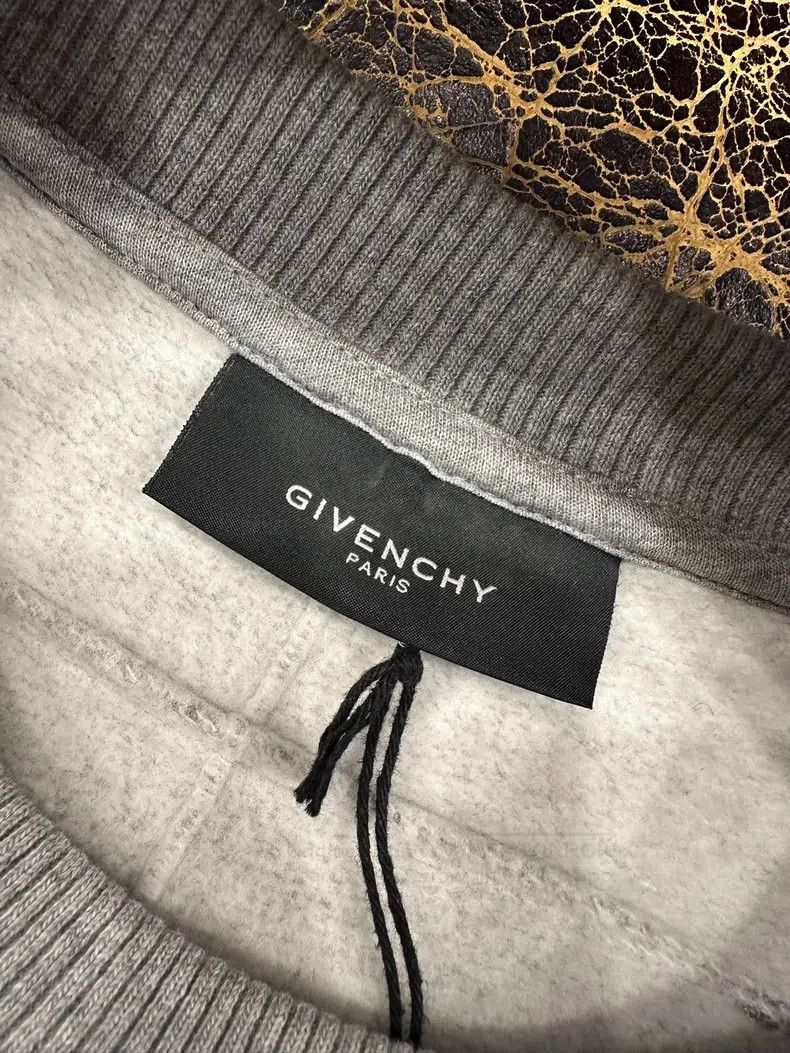 Givenchy Givenchy Baseball Print Hoodie Gray Size US M / EU 48-50 / 2 - 3 Thumbnail