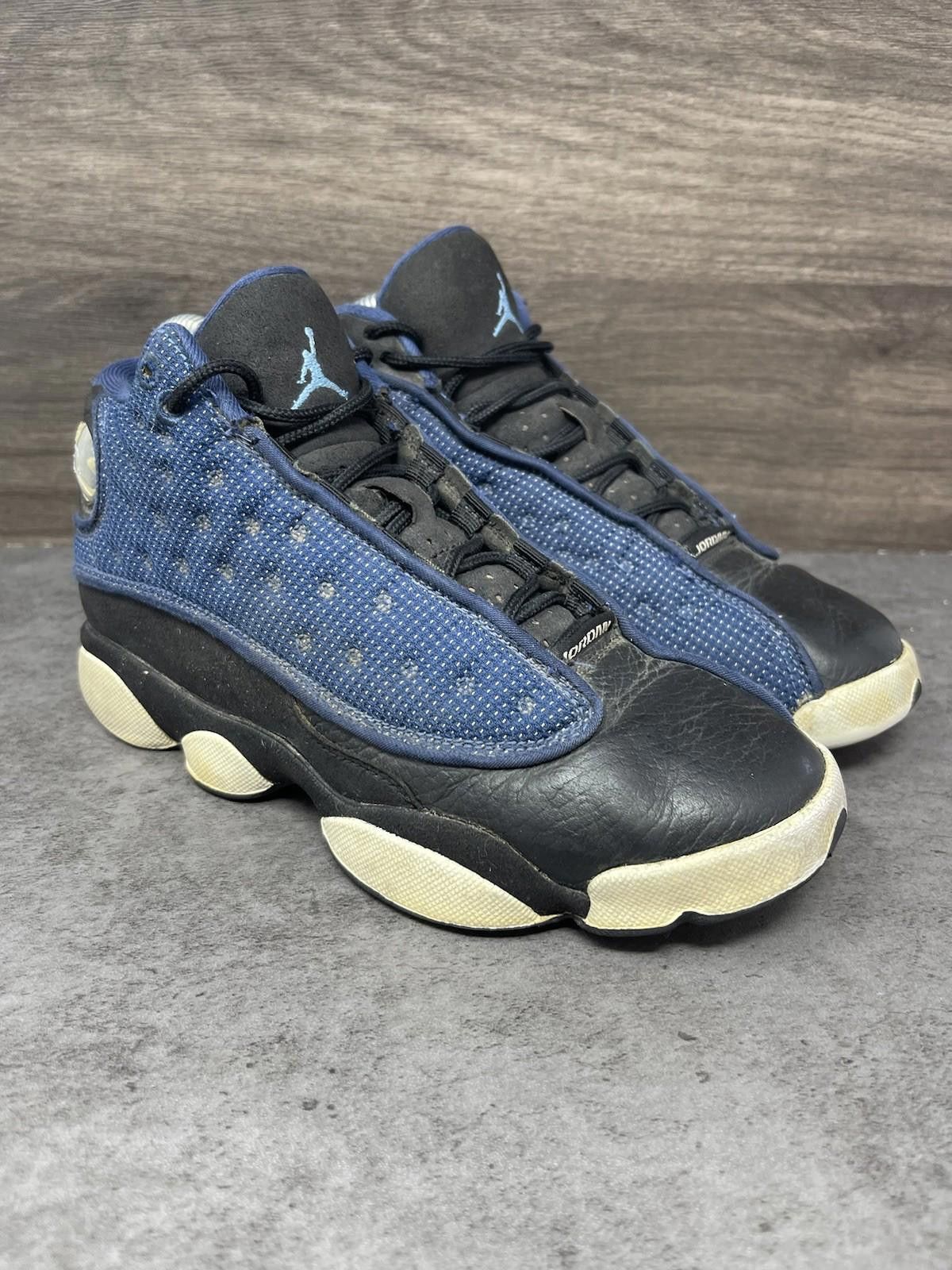 Nike Air Jordan 13 Retro Brave Blue Kids Size 4.5Y GS Sneakers Size US 5 / EU 37 - 4 Thumbnail