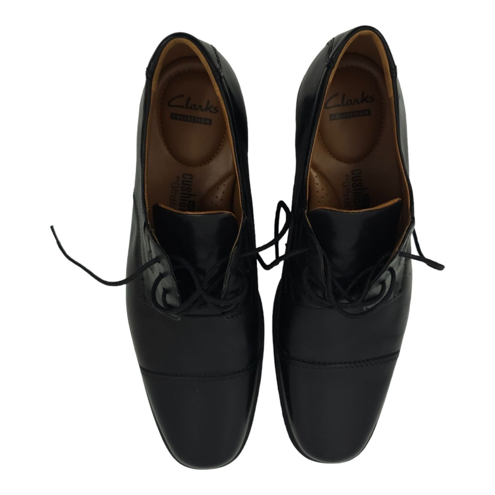 Clarks Clarks Tilden Cap Oxford Leather Shoes Mens Size US 9.5 M Size US 9.5 / EU 42-43 - 7 Thumbnail