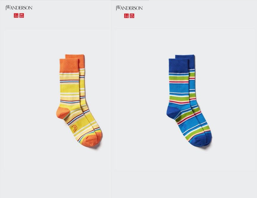 Japanese Brand SIZE 25-27 UNIQLO X J.W.Anderson SOCKS SET Size ONE SIZE - 2 Thumbnail