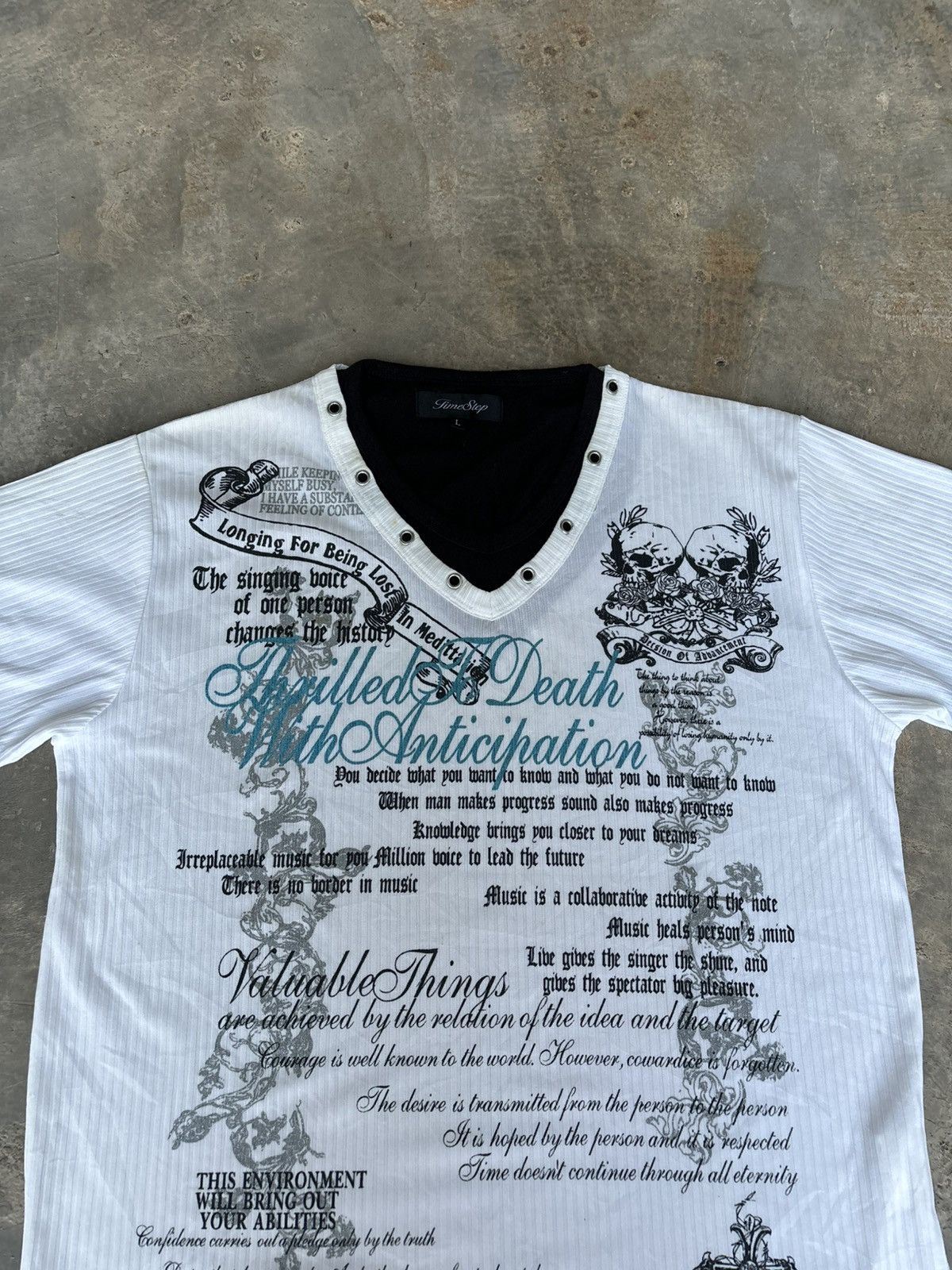Hysteric Glamour Y2k Poem Gime Step Ifwixwasnine Punk Style Tshirt Size US L / EU 52-54 / 3 - 2 Thumbnail
