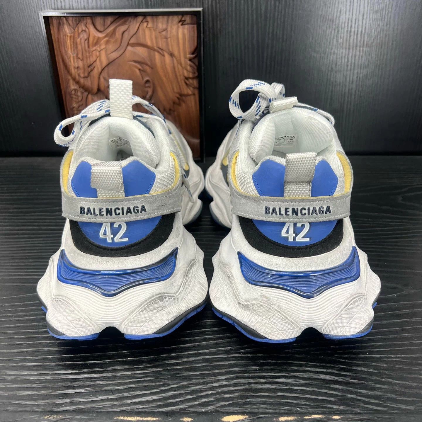 Balenciaga Balenciaga Cargo White/Gray EU42 Mint Size US 9 / EU 42 - 6 Thumbnail