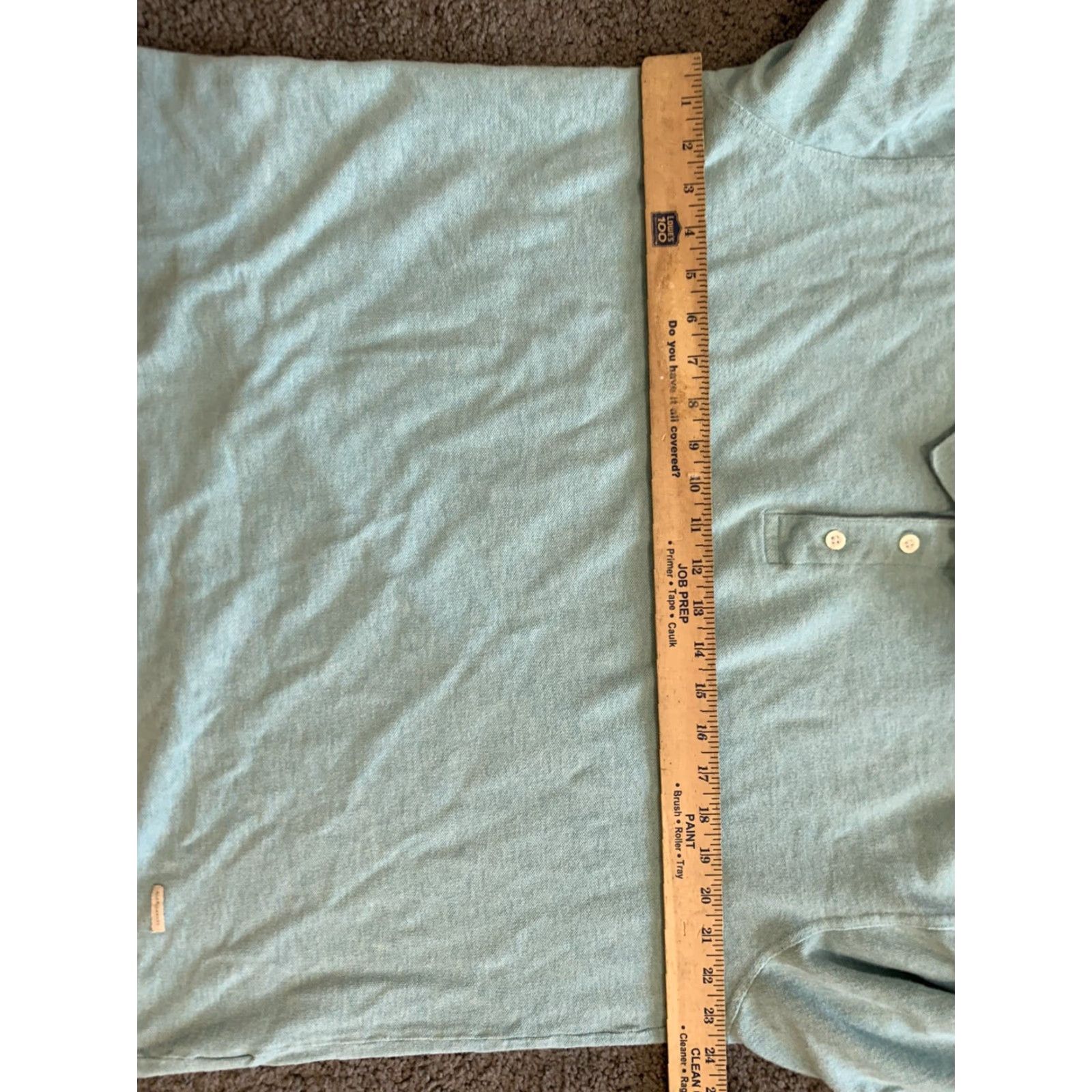 Vintage VINTAGE Alex Cannon Polo Shirt Men Solid Blue Cotton Short Sleeve XL Regular EUC Size US L / EU 52-54 / 3 - 4 Thumbnail