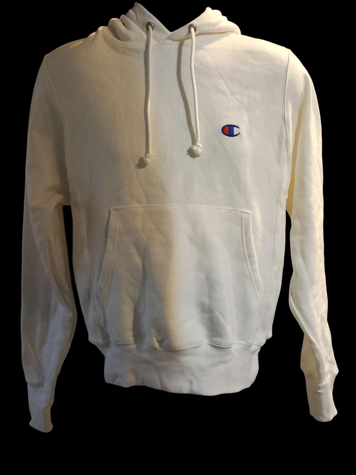 Champion Champion Men's White Hoodie Sweatshirt Size US XS / EU 42 / 0 - 2 Thumbnail