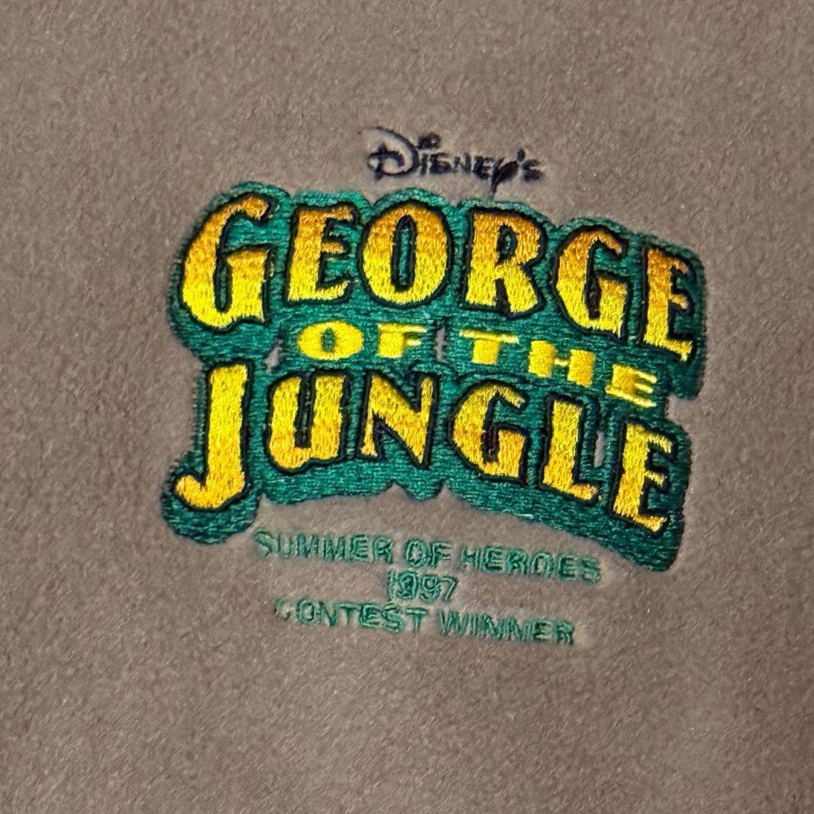 Other VTG George of the Jungle Disney Contest Winner Fleece Jacket Size US XL / EU 56 / 4 - 6 Thumbnail